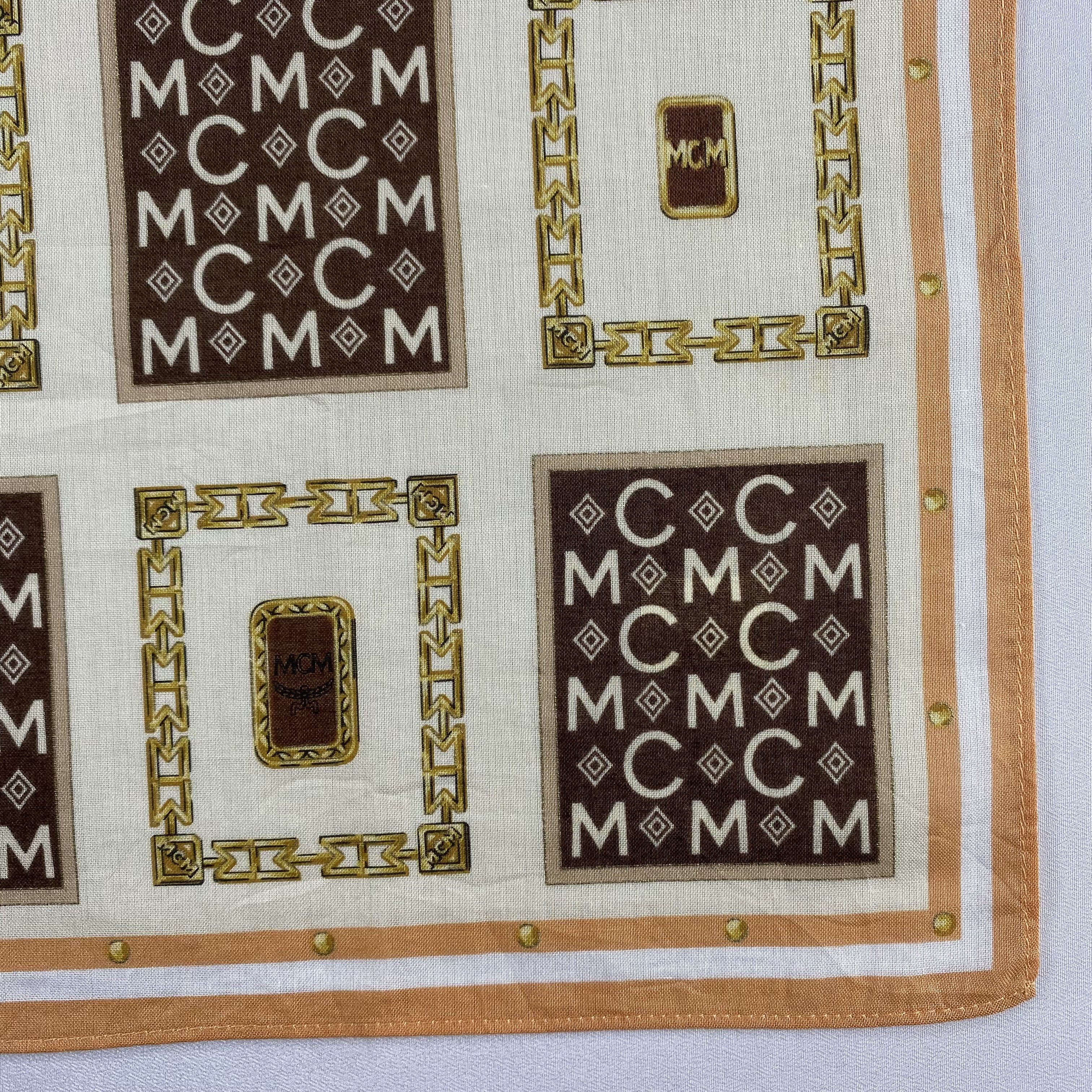 MCM × Vintage MCM Neckerchief / Bandana / Handkerchief-P864 Size ONE SIZE - 3 Thumbnail