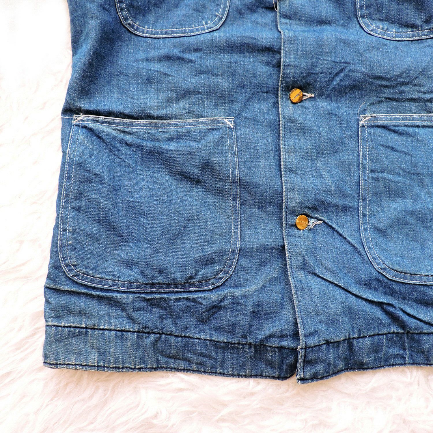 Carhartt CARHARTT AMERICA DENIM CHORE COAT BARN BLANKET JACKET Size US M / EU 48-50 / 2 - 8 Thumbnail