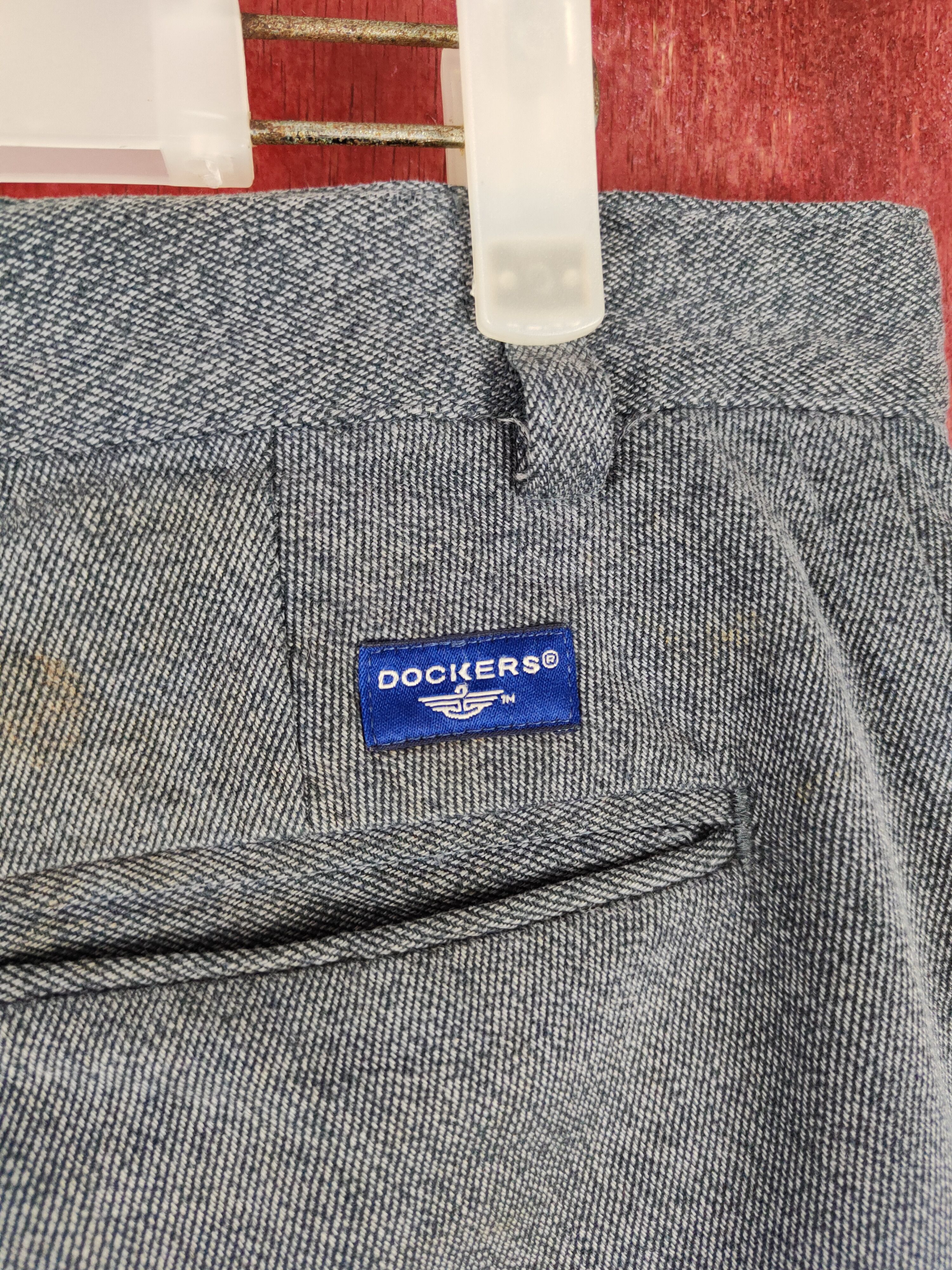 Dockers Dockers Blue vintage ripped distressed Casual Pants #S1291 Size US 32 / EU 48 - 13 Thumbnail