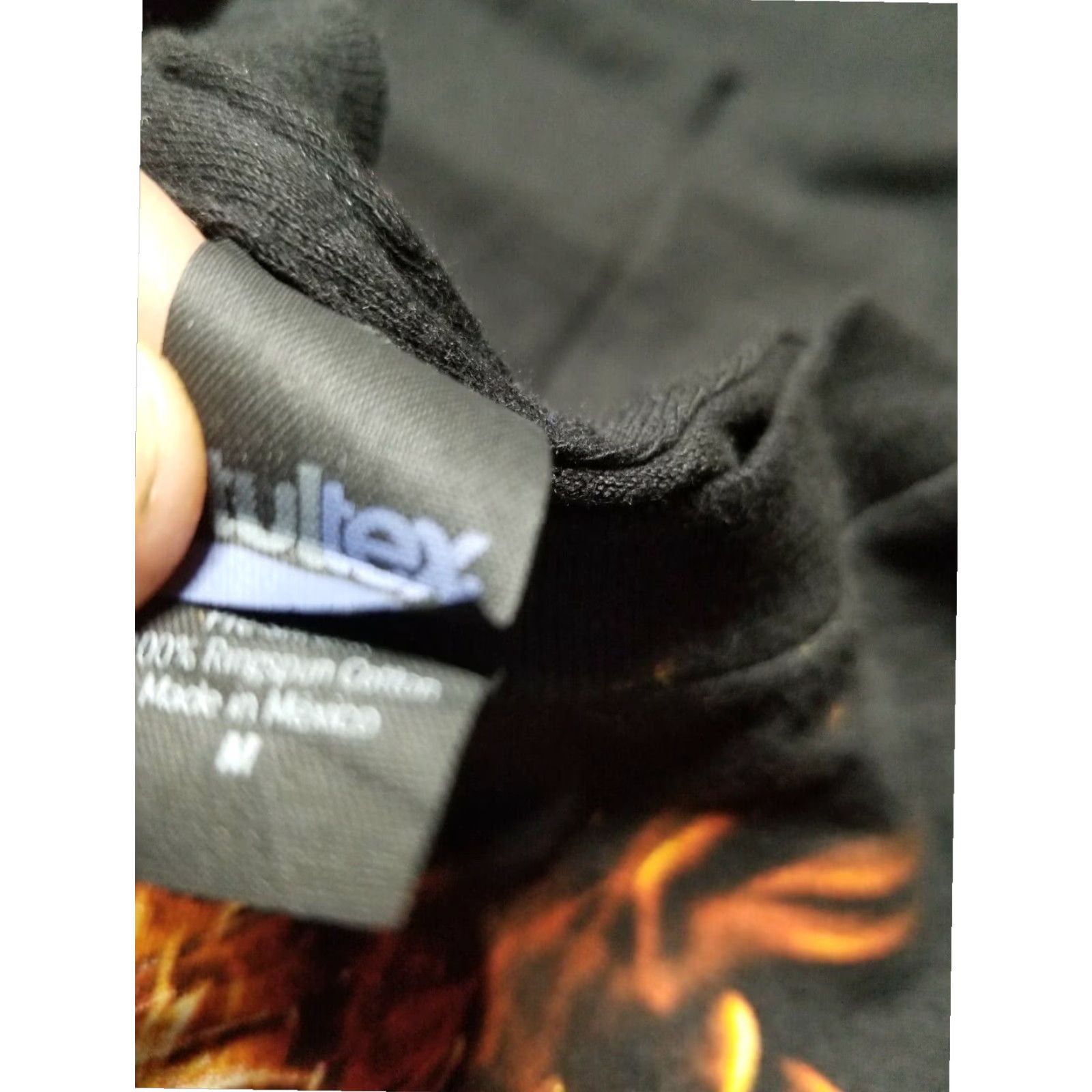Tultex The Hunger Games Catching Fire Graphic Tee Black Unisex Adult Medium Size US M / EU 48-50 / 2 - 3 Thumbnail