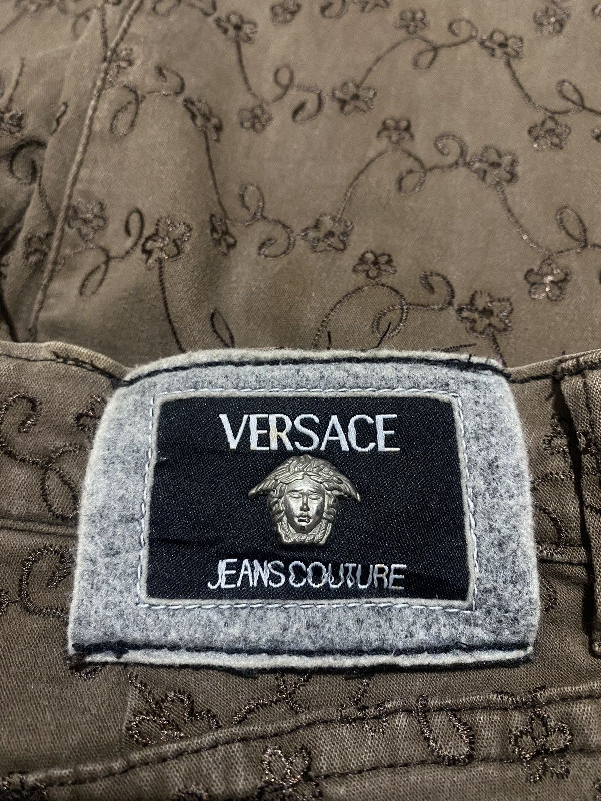 Versace 🔥Vintage Versace Jeans Couture🔥 Size 24" / US 00 / IT 34 - 6 Thumbnail