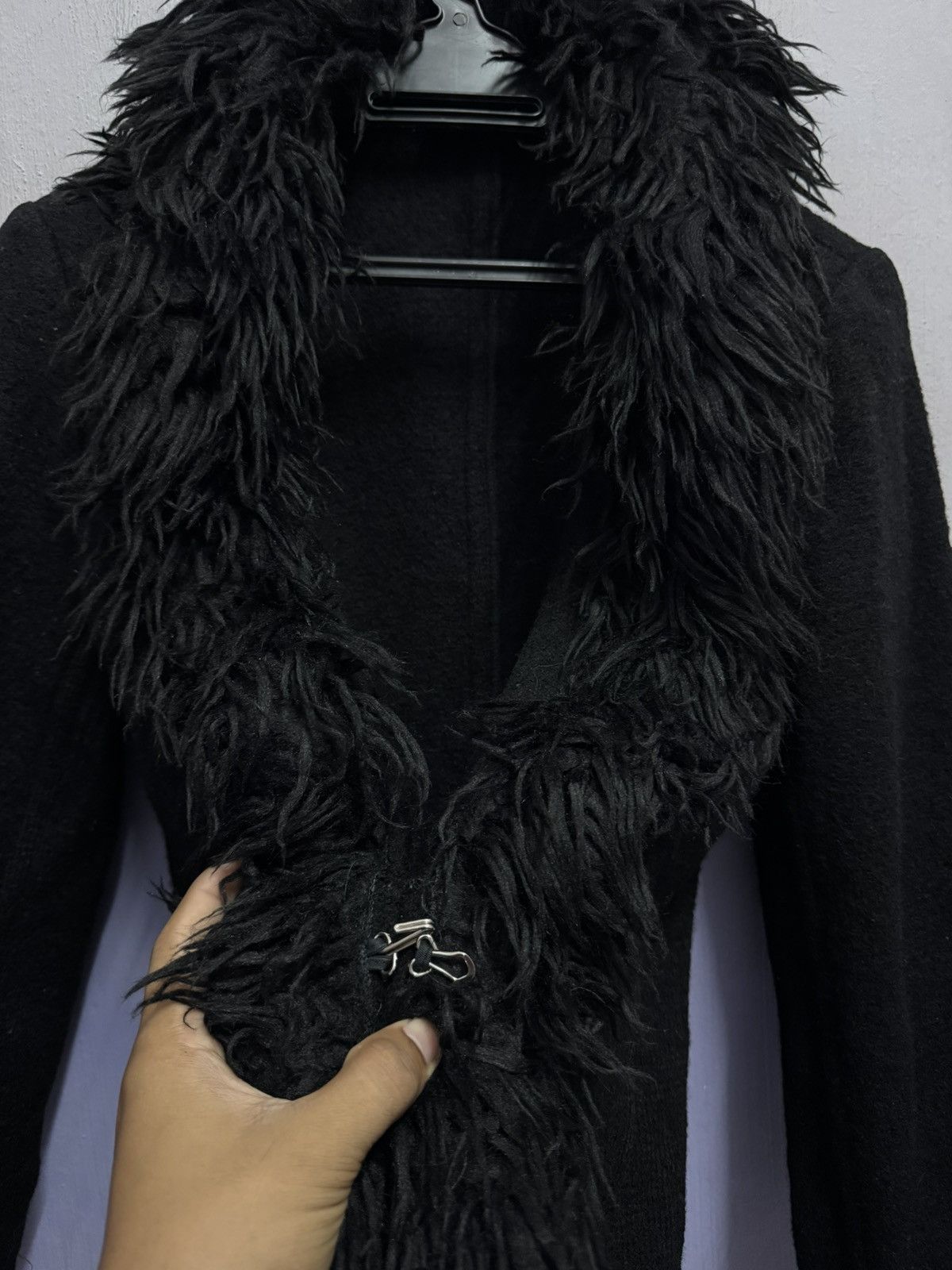 agnes b. Agnes b Paris Fur Jacket Size S / US 4 / IT 40 - 4 Thumbnail