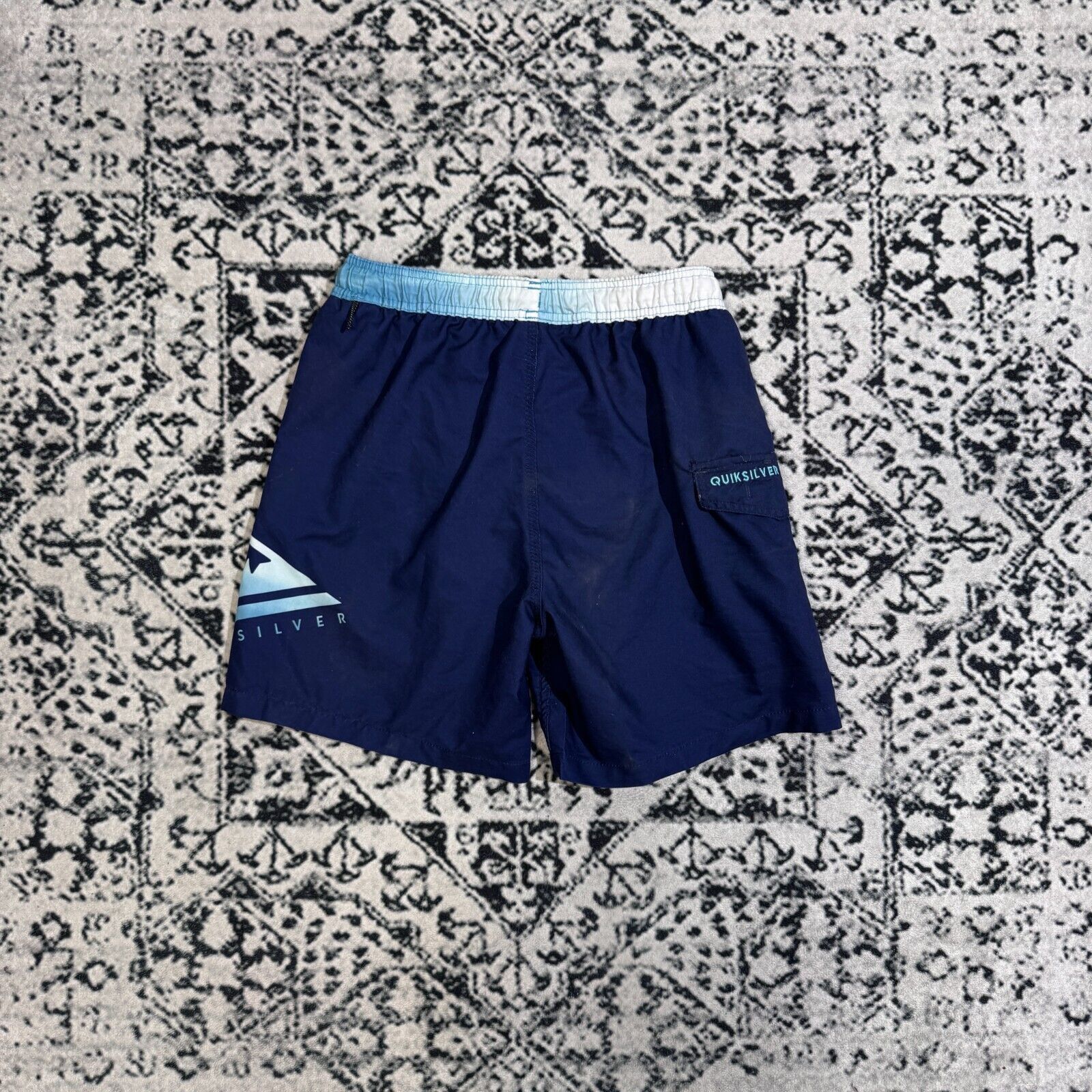 Quiksilver Vintage Quiksilver Unisex Polyester Swimming Shorts Size M Size US 33 - 7 Thumbnail