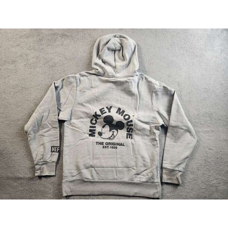 NEFF Mickey Mouse Jacket Adult Mens Small Gray Dont Stress Size US S / EU 44-46 / 1 - 5 Thumbnail