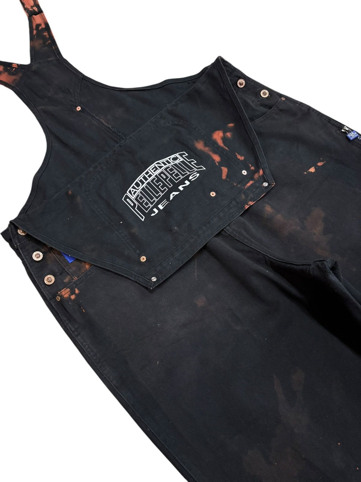 Pelle Pelle 90s Vintage Pelle Pelle Baggy Acid Splash Jumpsuit Size US 44 / EU 60 - 12 Thumbnail
