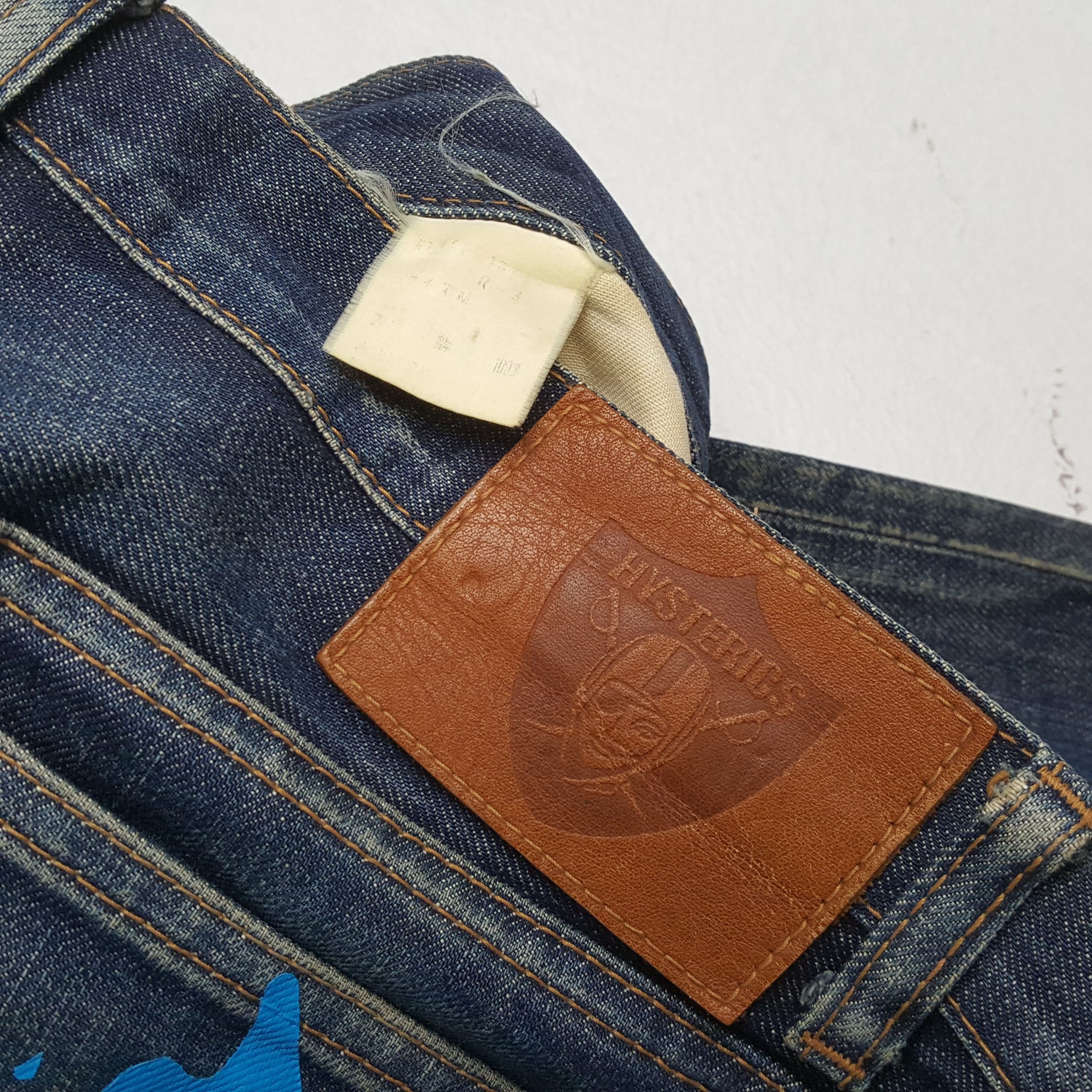 Hysteric Glamour × Japanese Brand × Vintage HYSTERIC GLAMOUR Japanese Brand Streetwear Custom Jeans Size US 29 - 14 Thumbnail