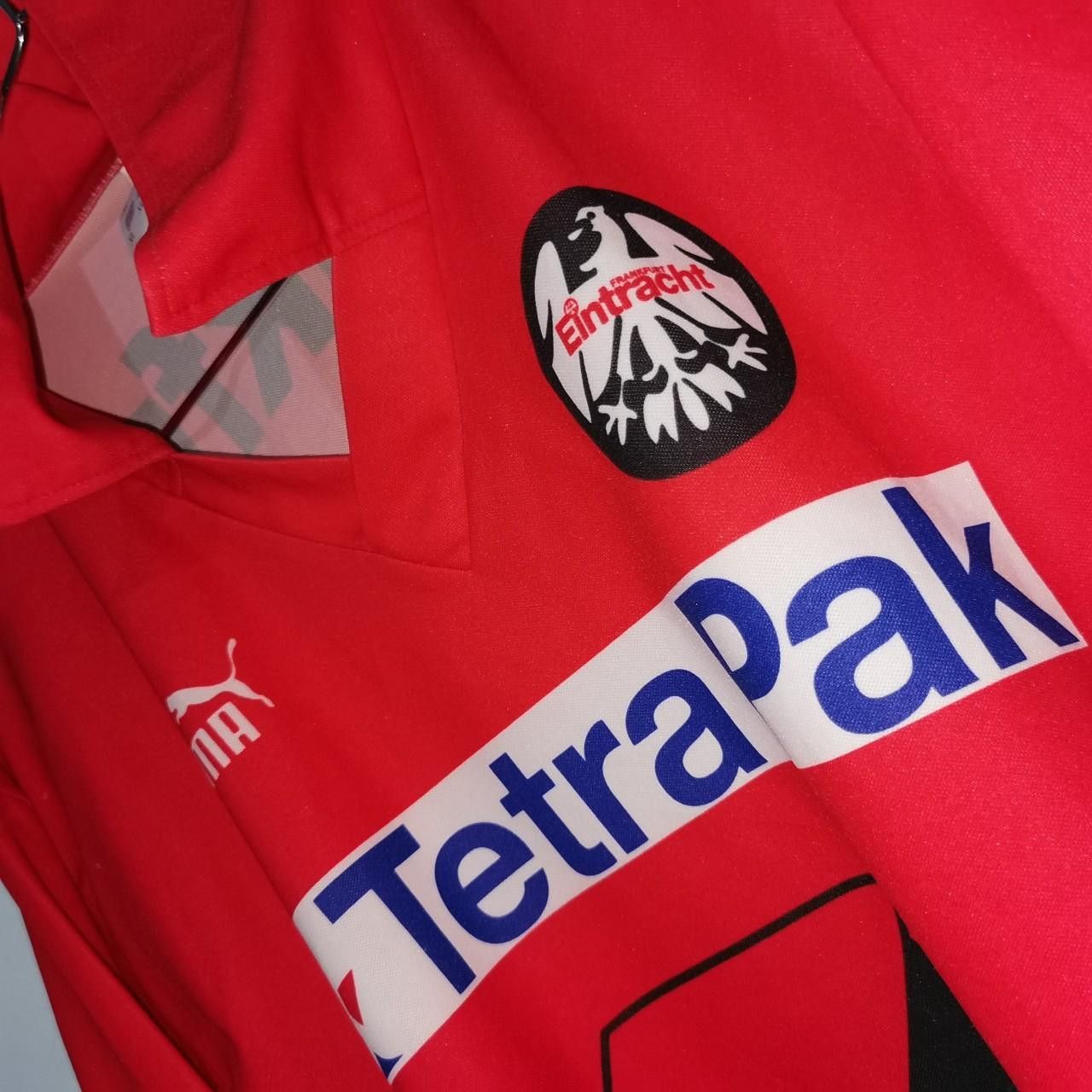 Puma Eintracht Frankfurt Germany 1993 1994 1995 Shirt Jersey Size US XL / EU 56 / 4 - 3 Thumbnail