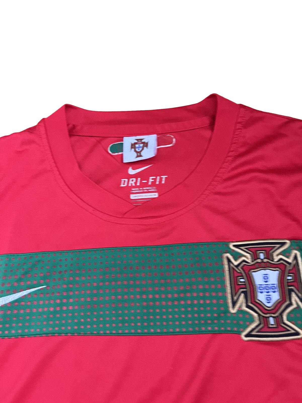 Nike Nike Portugal Footbal Soccer Jersey Home 2010 World Cup Red Size US M / EU 48-50 / 2 - 4 Thumbnail