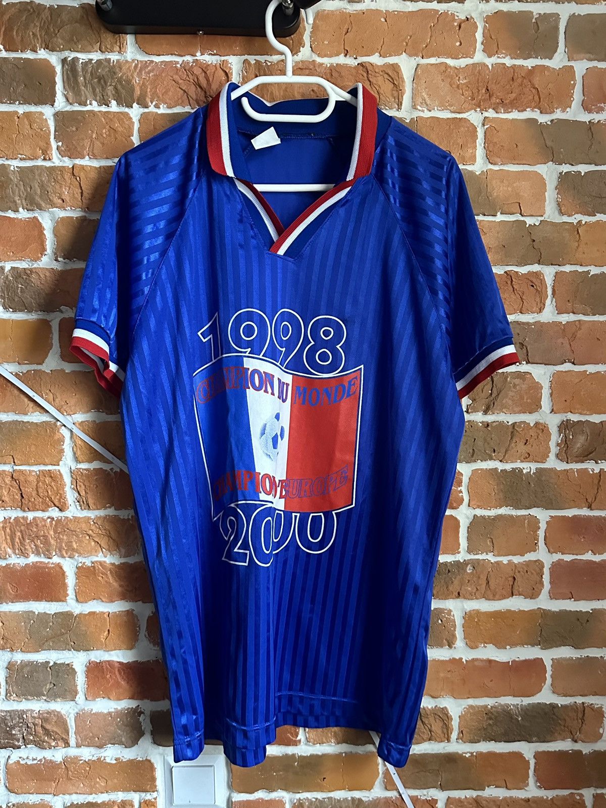 Vintage Vintage France Euro 1998 soccer football shirt jersey Size US M / EU 48-50 / 2 - 1 Thumbnail