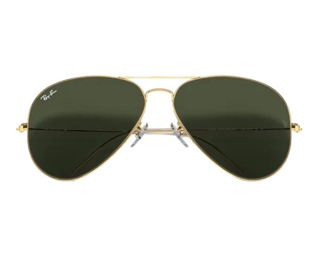 image of Rayban Ray-Ban Aviator Large Metal Polarized Sunglasses in Gold, Women's