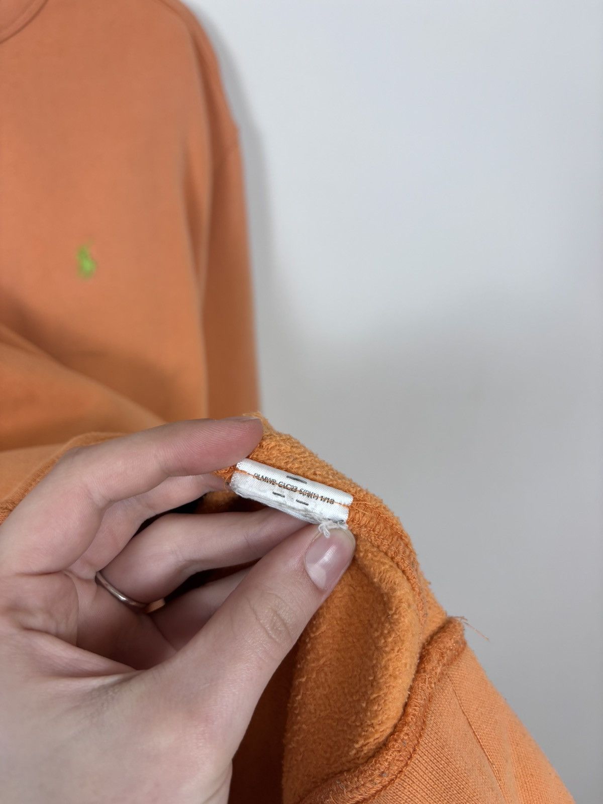 Polo Ralph Lauren Polo Ralph Lauren Men’s Orange Cotton Preppy Sweatshirt Size US XL / EU 56 / 4 - 11 Thumbnail