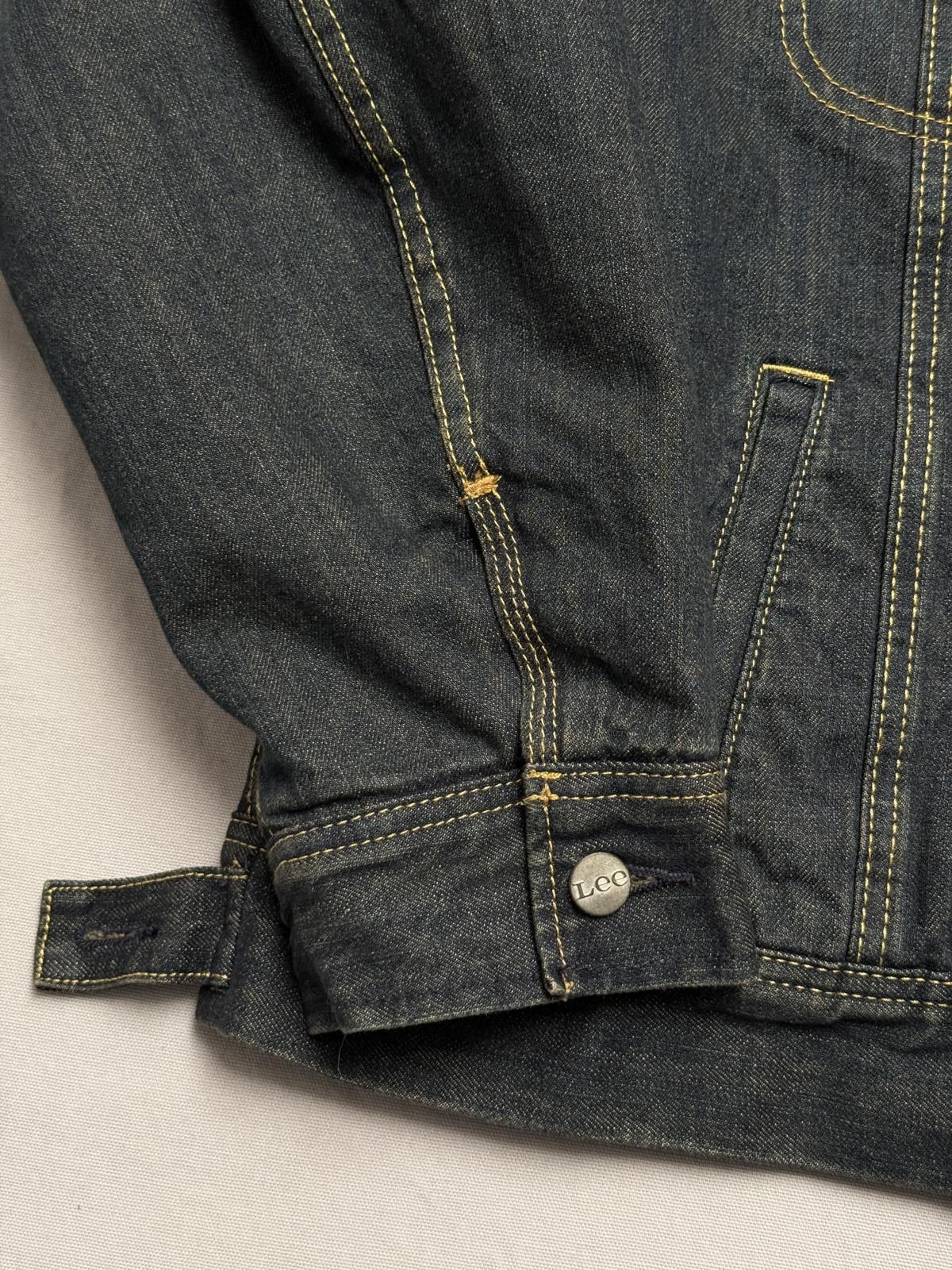Designer Vintage Lee Denim Jean Jacket Sherpa Style Lining XL Size US XL / EU 56 / 4 - 5 Thumbnail