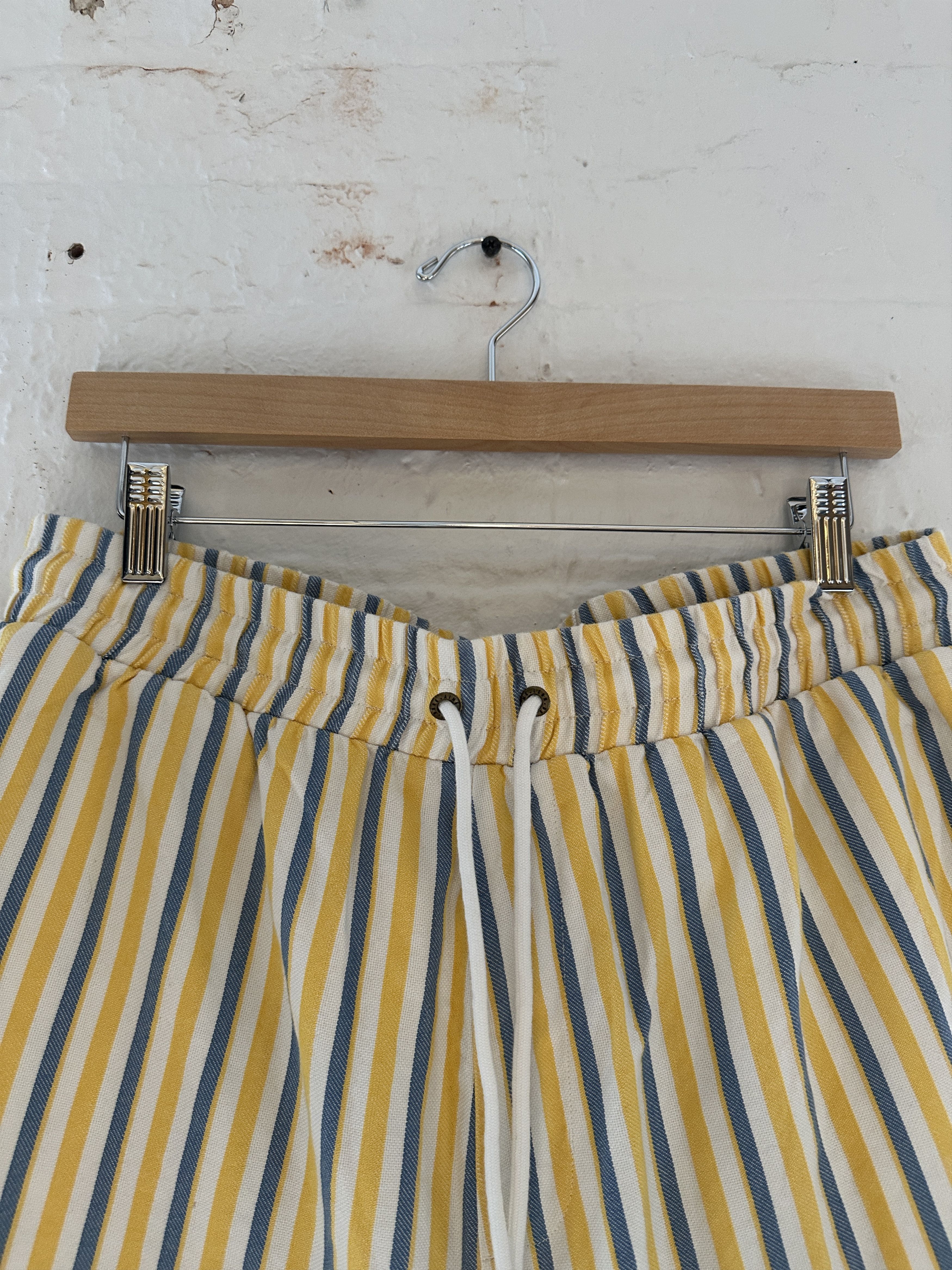 Aime Leon Dore Aime Leon Dore Striped Drawstring Shorts Size US 36 / EU 52 - 2 Thumbnail