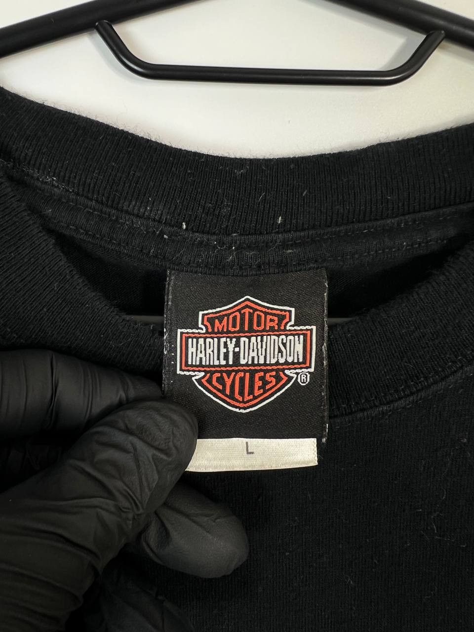 VINTAGE Harley-Davidson Flame Shirt Biker Motorcycle Size L