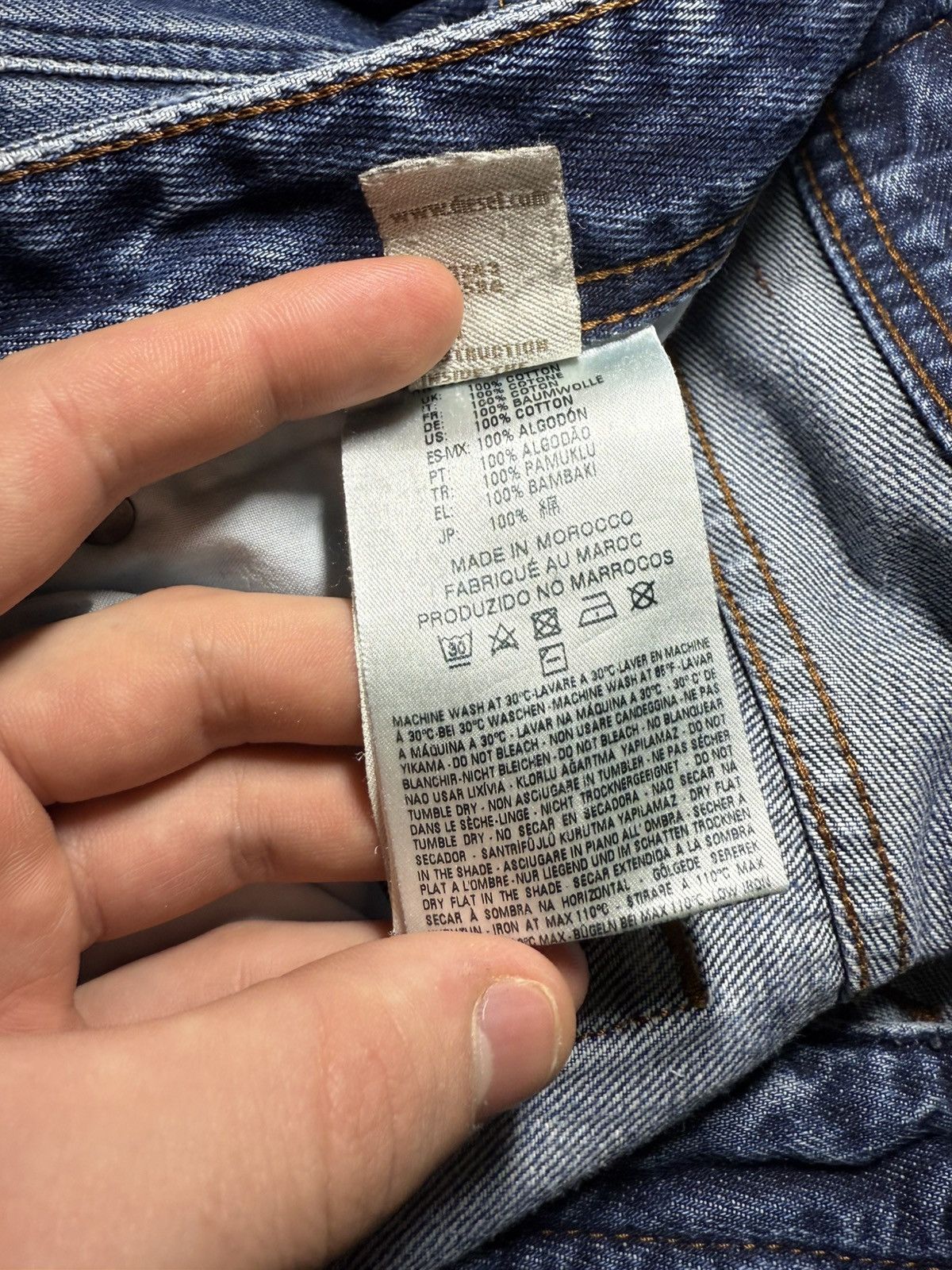 Diesel Vintage Diesel Jeans Faded Size US 36 / EU 52 - 18 Thumbnail