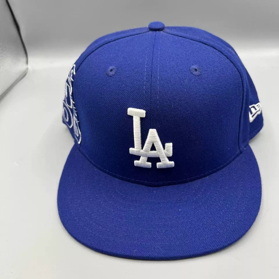 New Era Los Angeles LA Dodgers Hat Men 9Fifty New Era Snap Back Cap Size ONE SIZE - 2 Thumbnail