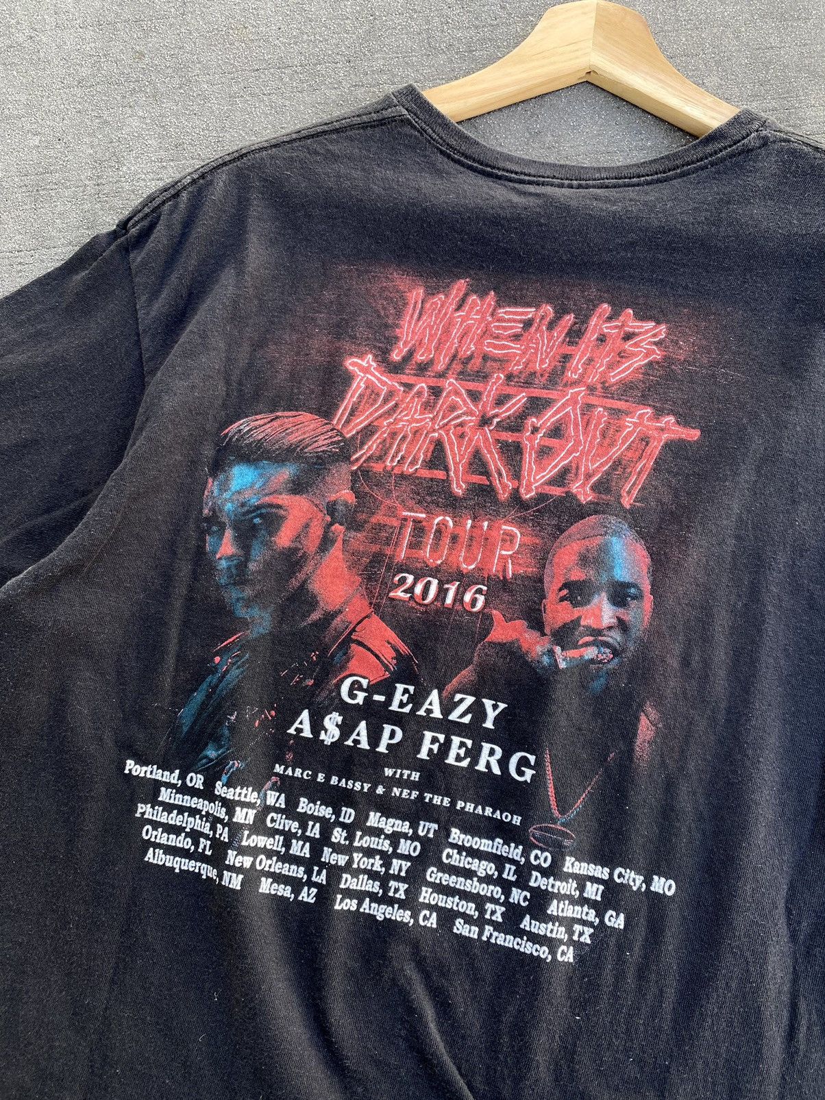 Band Tees × G-Eazy × Rap Tees G Eazy Asap Ferg 2016 Tour Size US L / EU 52-54 / 3 - 2 Thumbnail