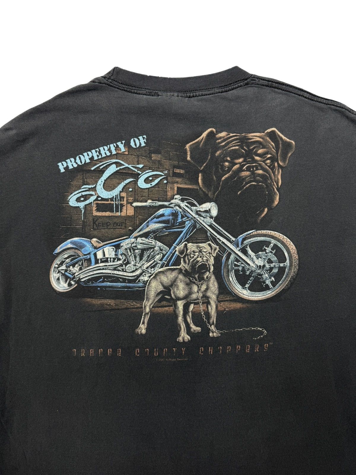 Vintage Vintage 2000’s Orange County Choppers Biker Tee Size US XL / EU 56 / 4 - 2 Thumbnail