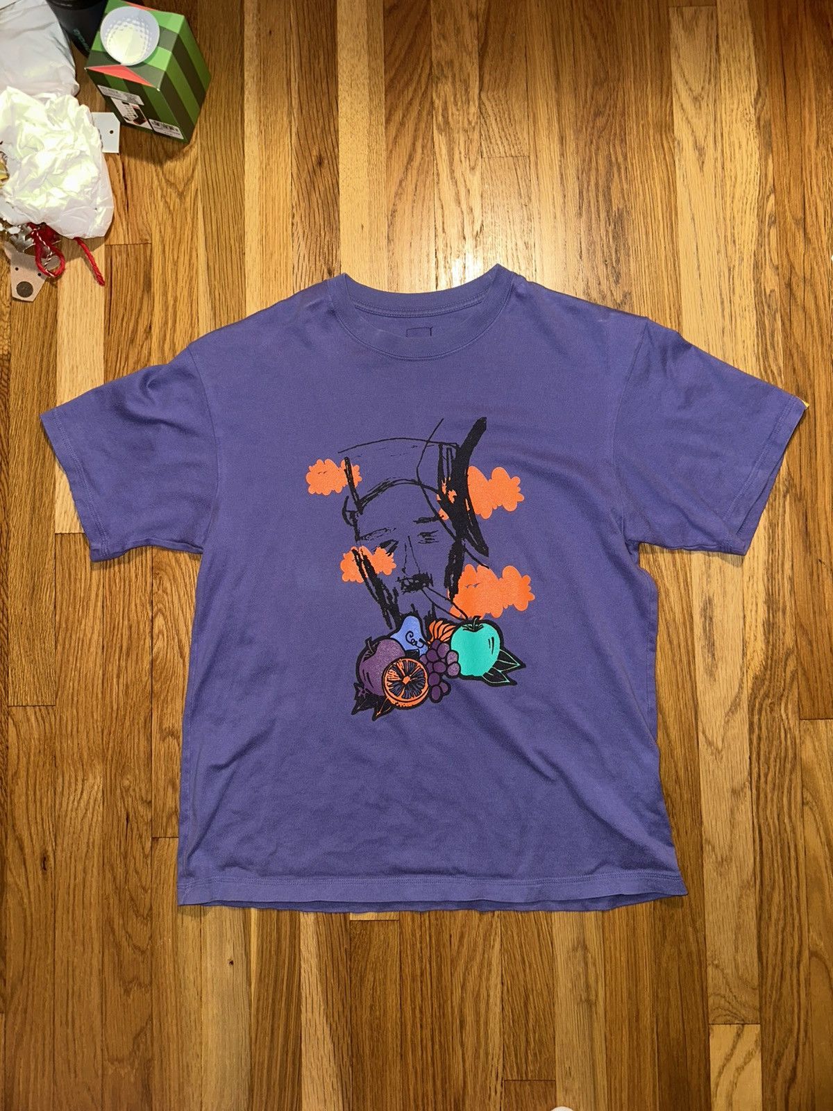 Undercover undercover 07 purple T-shirt | Grailed