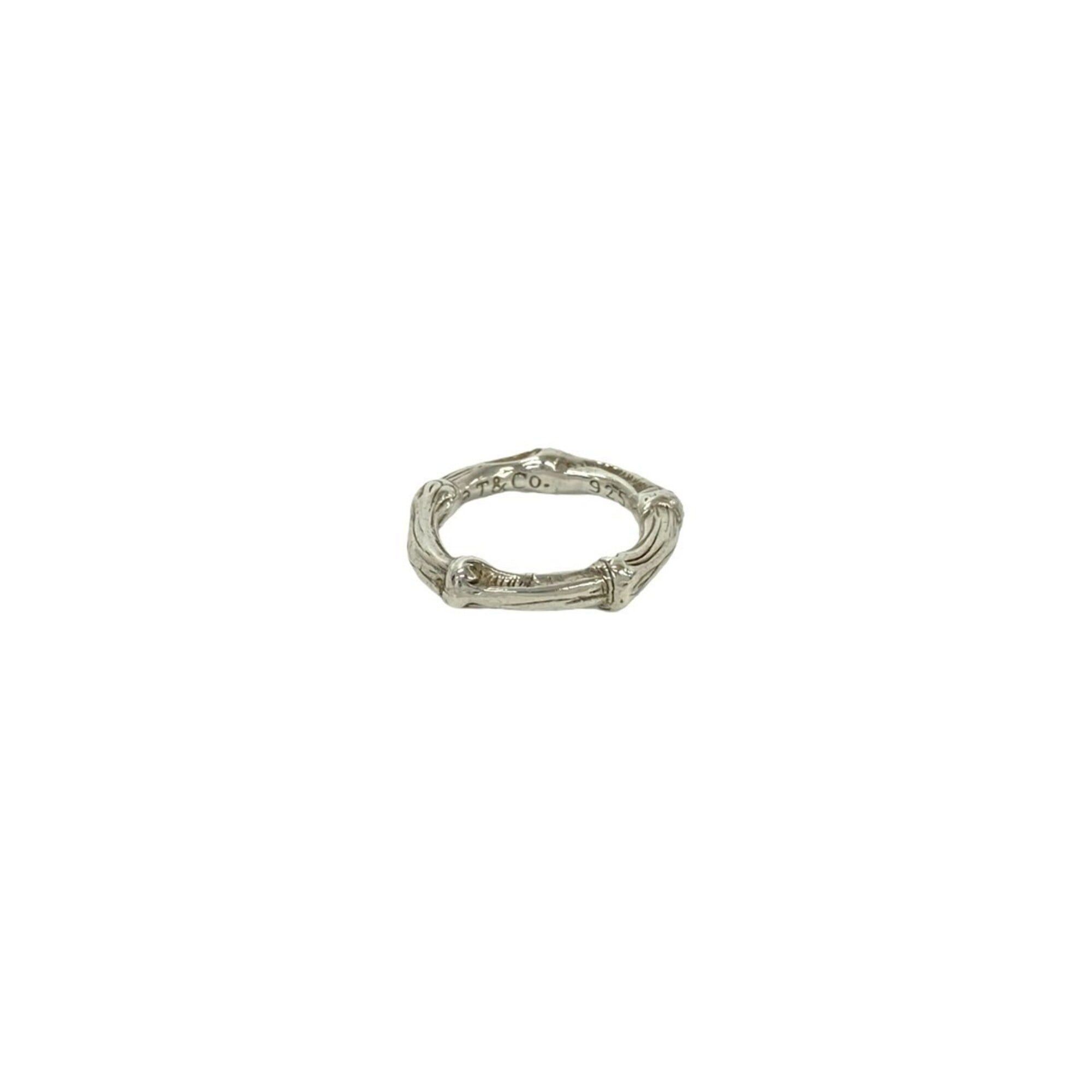 Tiffany & Co. TIFFANY&Co. Tiffany Vintage Bamboo 925 Ring, Women's Silver Accessory, 20902 Size ONE SIZE - 1 Thumbnail