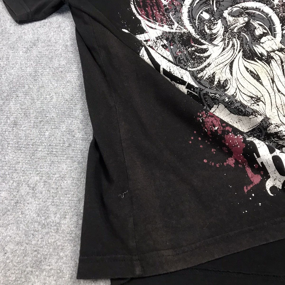 Japanese Brand BLACK SUN FADED VALHALLA BATTLE TSHIRT Size US L / EU 52-54 / 3 - 4 Thumbnail