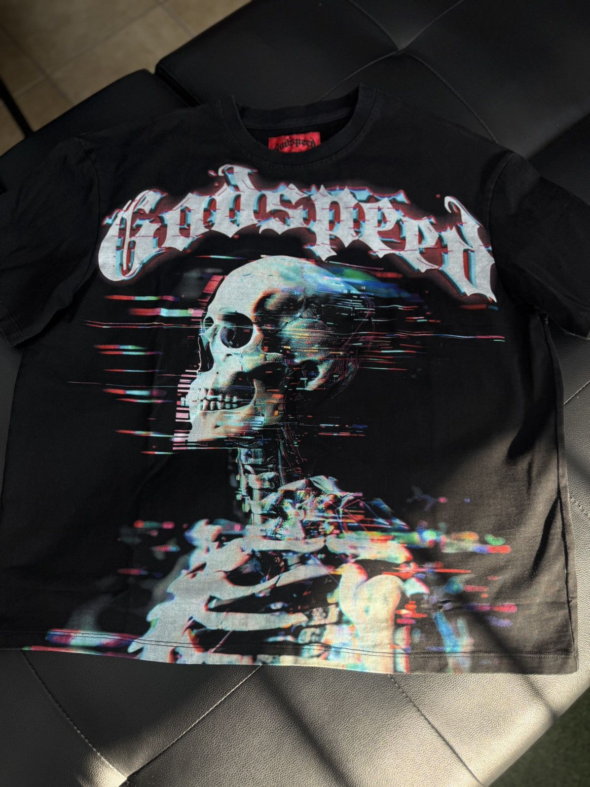 Godspeed Godspeed Black Matrix Glitch Tee Shirt Size XL (NEW) Size US XL / EU 56 / 4 - 1 Thumbnail