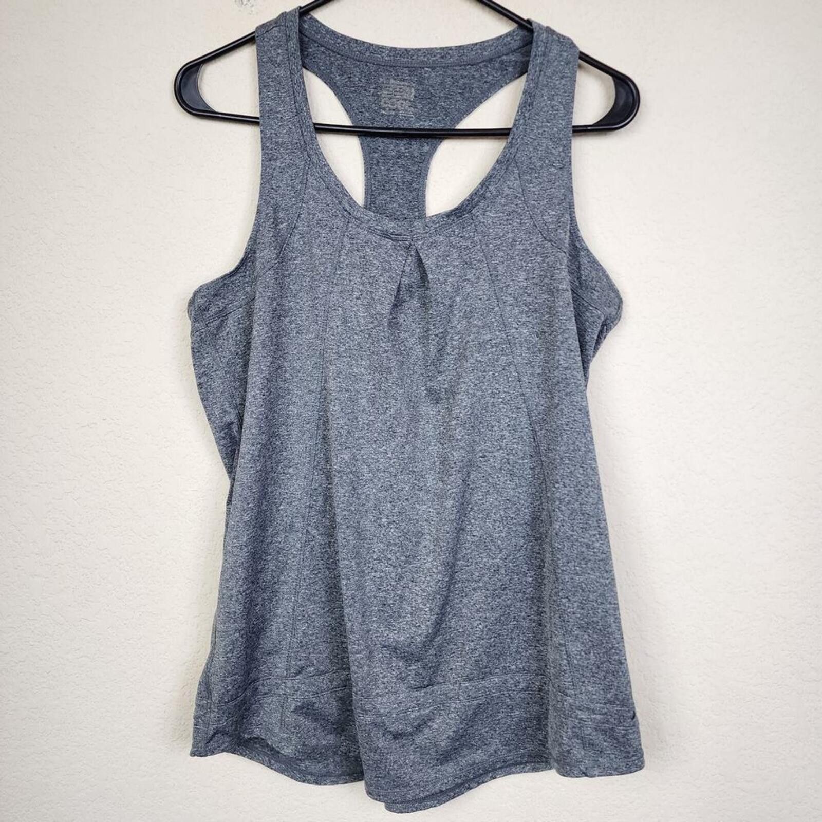 Other Large Grey Gray Racerback Tank Top Size L / US 10 / IT 46 - 1 Thumbnail