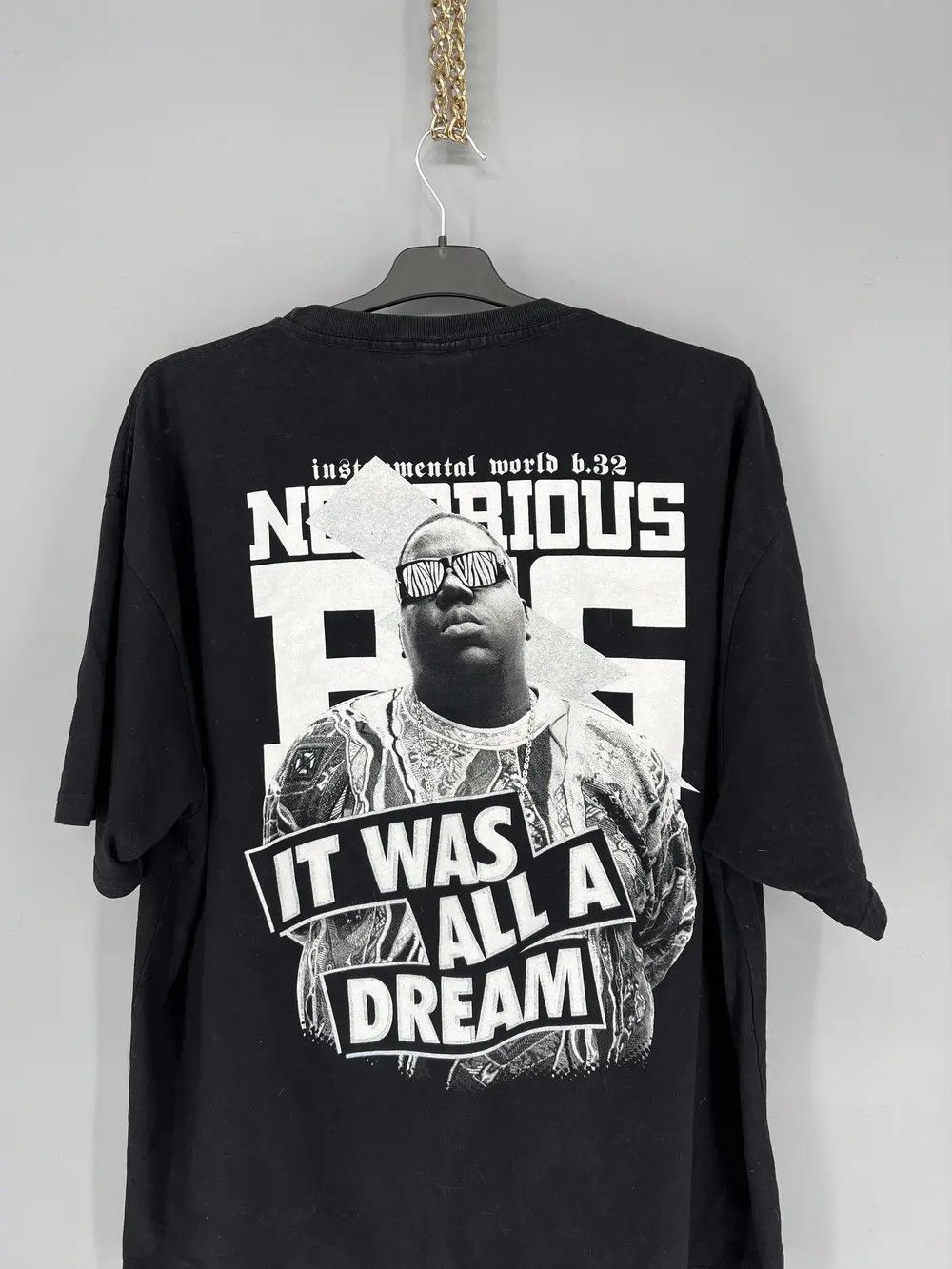 Band Tees Vintage The Notorious BIG IT WAS ALL A DREAM tee Size US XXL / EU 58 / 5 - 9 Thumbnail