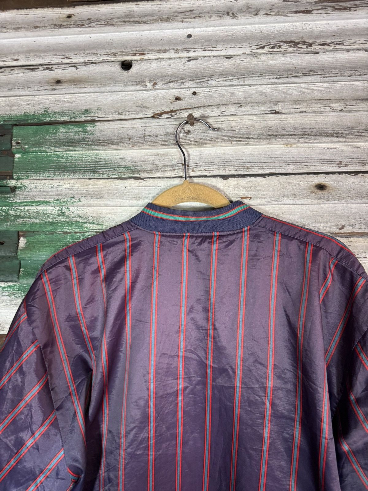 Vintage Striped Vintage Lightweight Jacket Size US L / EU 52-54 / 3 - 4 Thumbnail