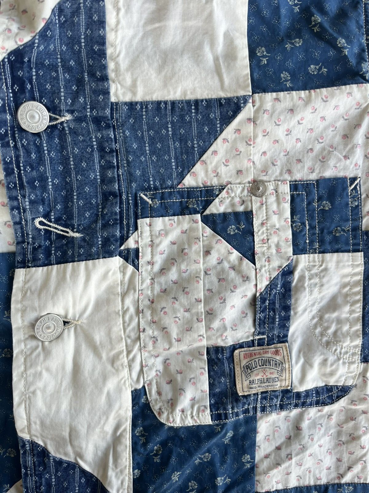 Ralph Lauren Ralph Lauren Country - Patchwork Jacket Size US M / EU 48-50 / 2 - 4 Thumbnail
