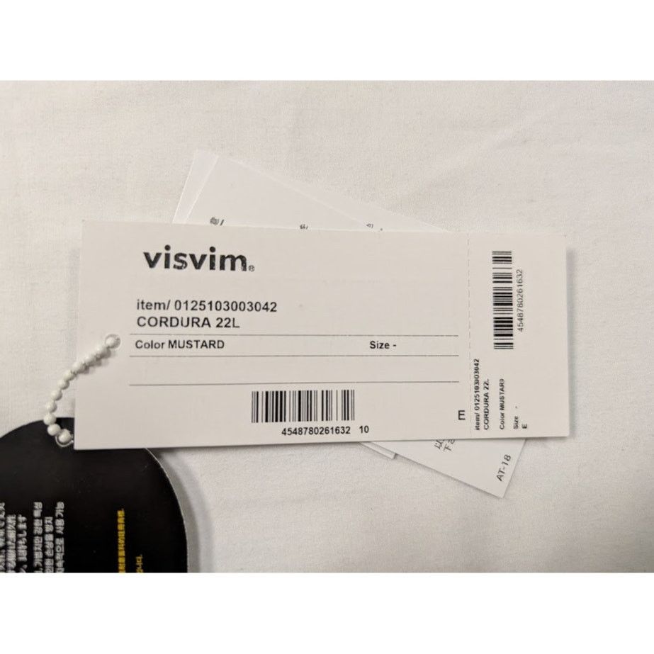 Visvim o1rshd1 Size: OS / Cordura 22L Backpack in Mustard Size ONE SIZE - 18 Thumbnail
