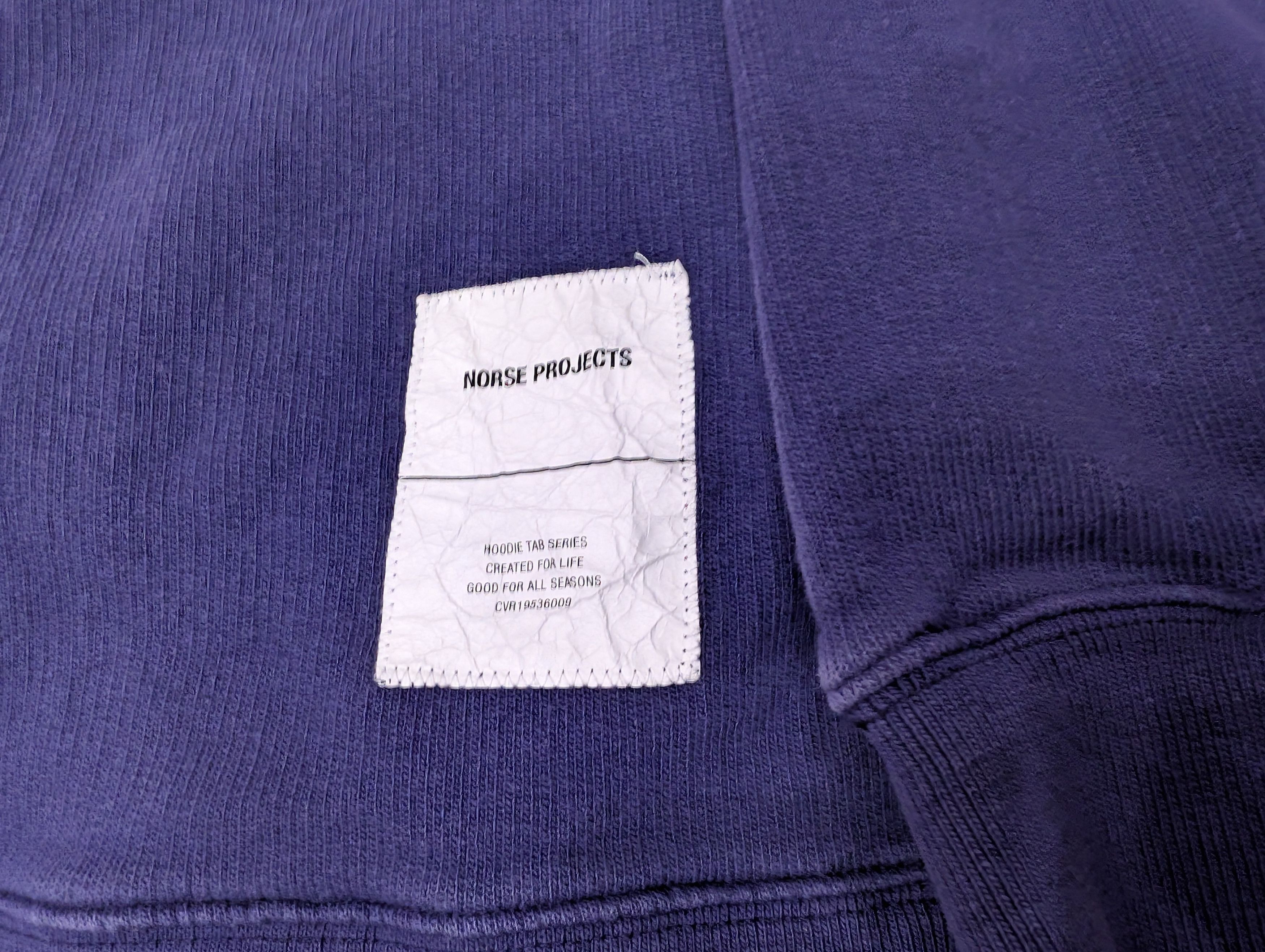 Norse Projects Norse Projects Fraser Tab Series Hoodie Pullover Sweatshirt Size US S / EU 44-46 / 1 - 6 Thumbnail