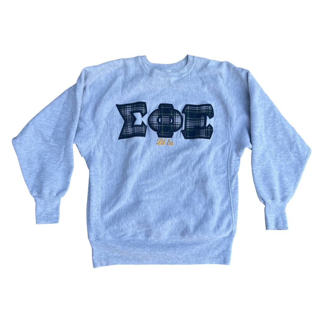Champion × Vintage VINTAGE Champion Fraternity Sweatshirt Size US L / EU 52-54 / 3 - 1 Thumbnail