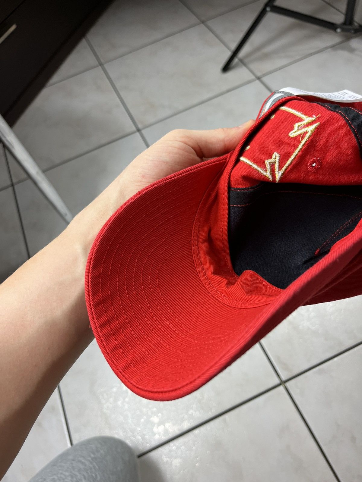 Nike × Vintage Nike vintage Portugal core cap y2k cr7 Cristiano Ronaldo hat Size ONE SIZE - 12 Thumbnail