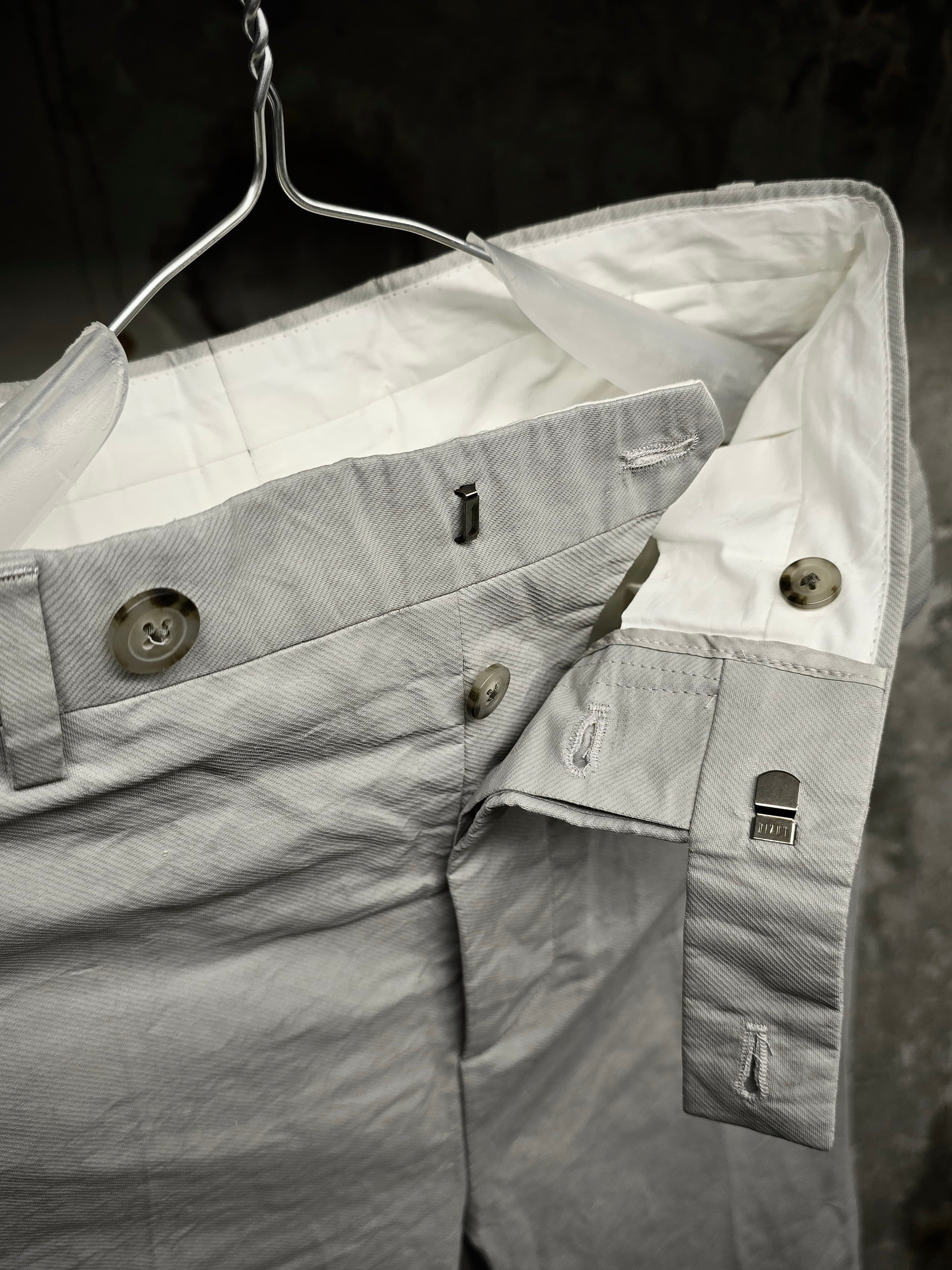Rick Owens Rick Owens SS19 "BABEL" OYSTER Coated 'Bolans' Crop Pants Size US 36 / EU 52 - 3 Thumbnail