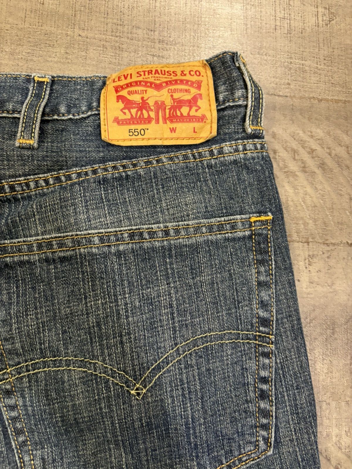 Levi's × Vintage Levi’s vintage baggy jeans Size US 35 - 3 Thumbnail