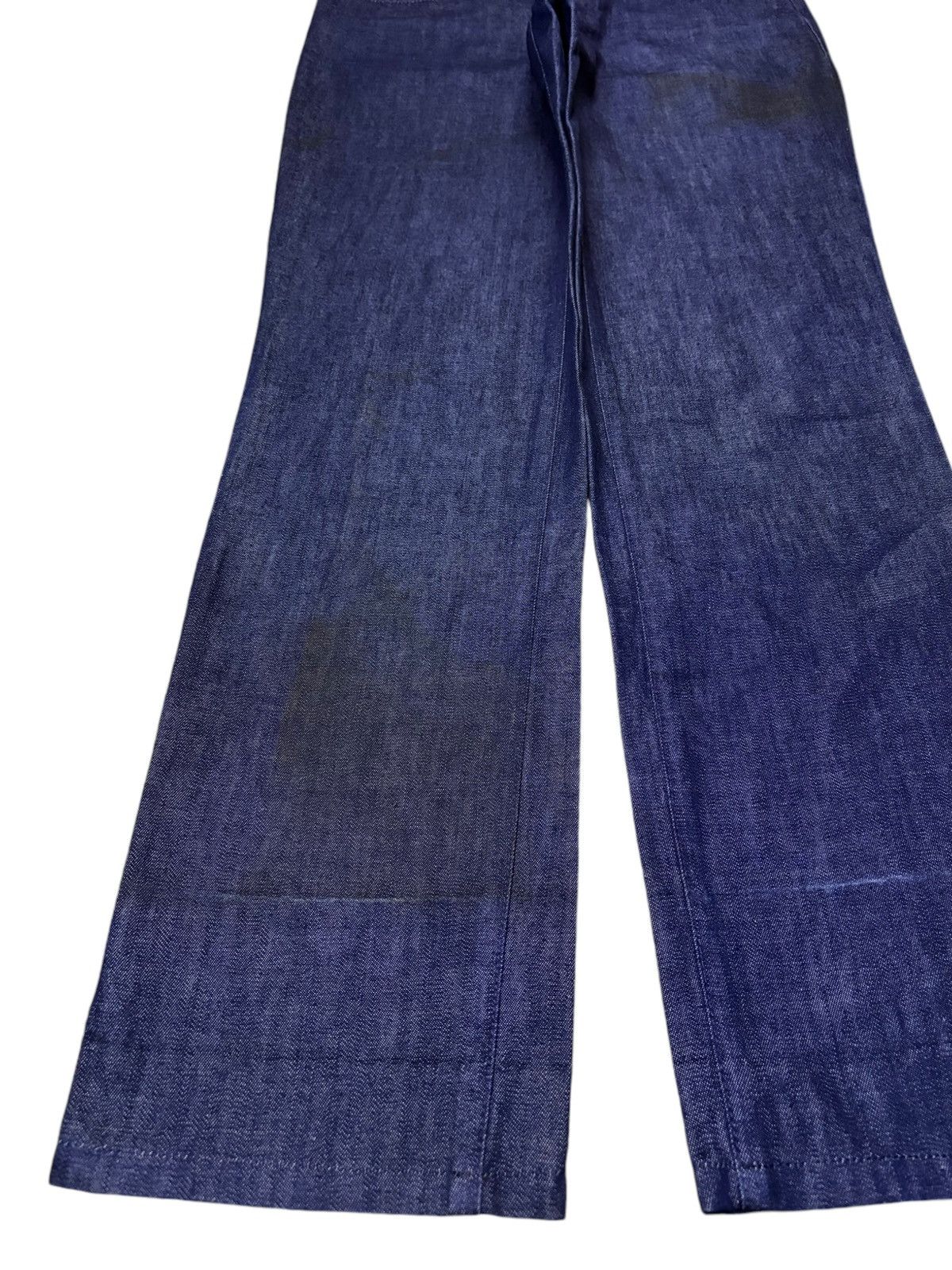 Versace Vintage Versace Medusa Signature Dark Blue Wash Jeans Size 31" - 6 Thumbnail
