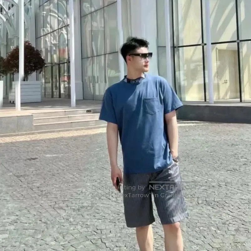 Dior Dior Men's Blue Cotton T-Shirt . Size US S / EU 44-46 / 1 - 9 Thumbnail