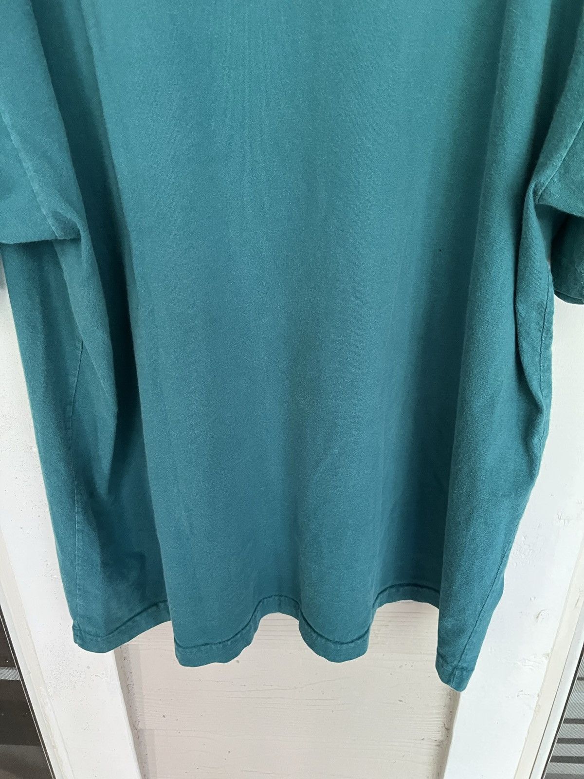 Carhartt Vintage Carhartt Teal Pocket Tee Size US XXL / EU 58 / 5 - 5 Thumbnail
