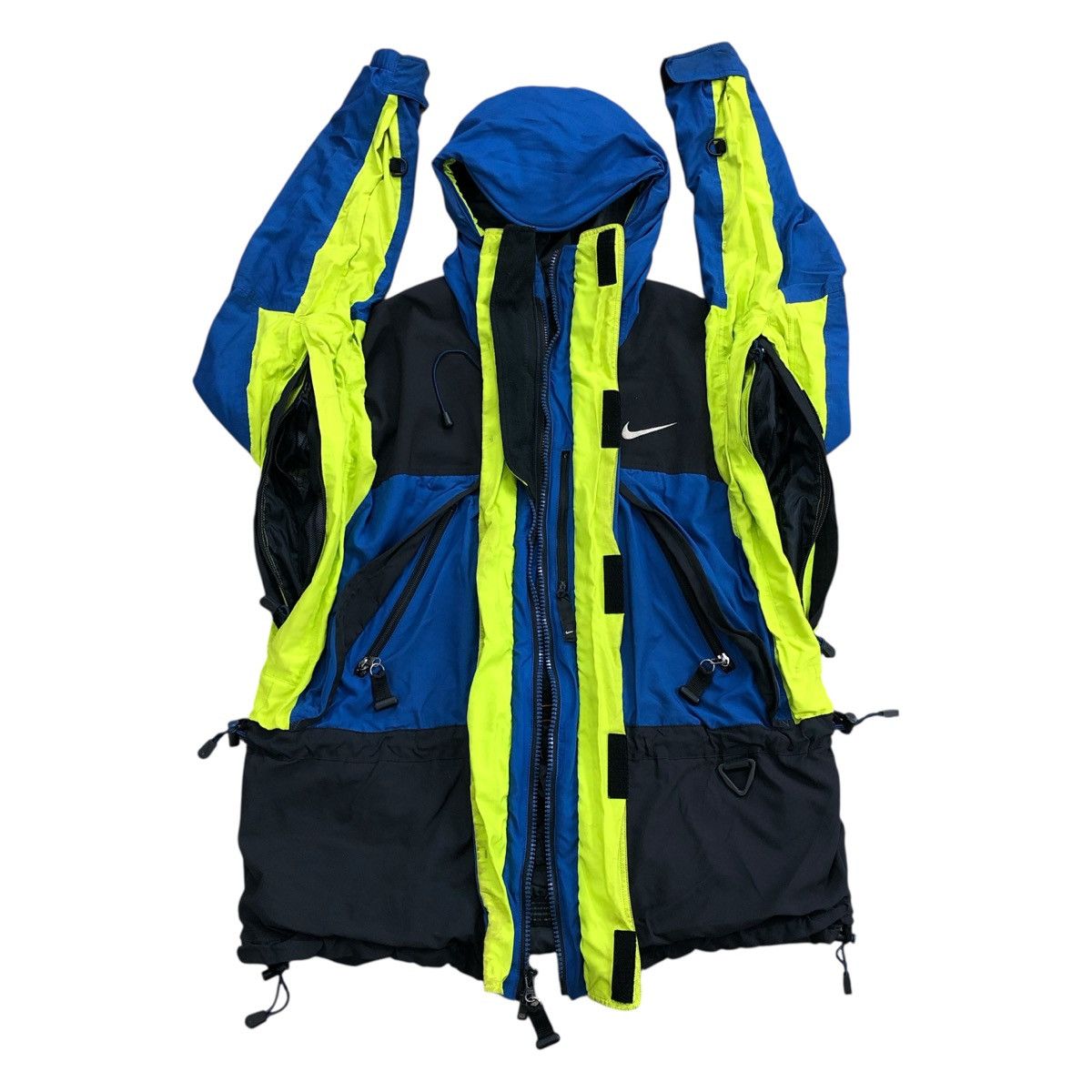 Nike Vtg Nike ACG 00s Lungs Era Waterproof Storm Fit Tech Jacket Size US M / EU 48-50 / 2 - 3 Thumbnail