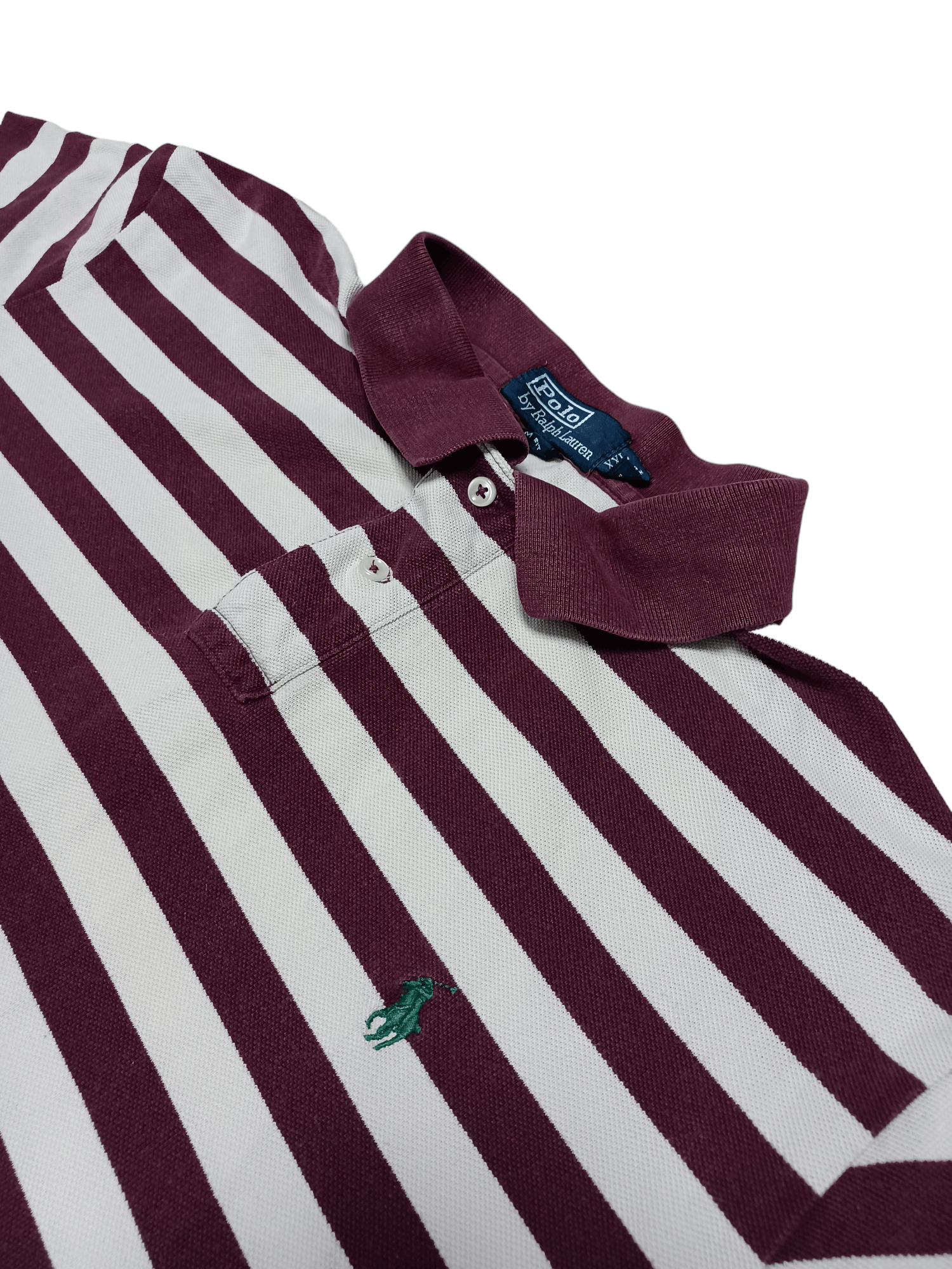 Polo Ralph Lauren VINTAGE 90S BORDEAUX FANTASTIC PRL SHIRT OLDMONEY Size US XXL / EU 58 / 5 - 3 Thumbnail