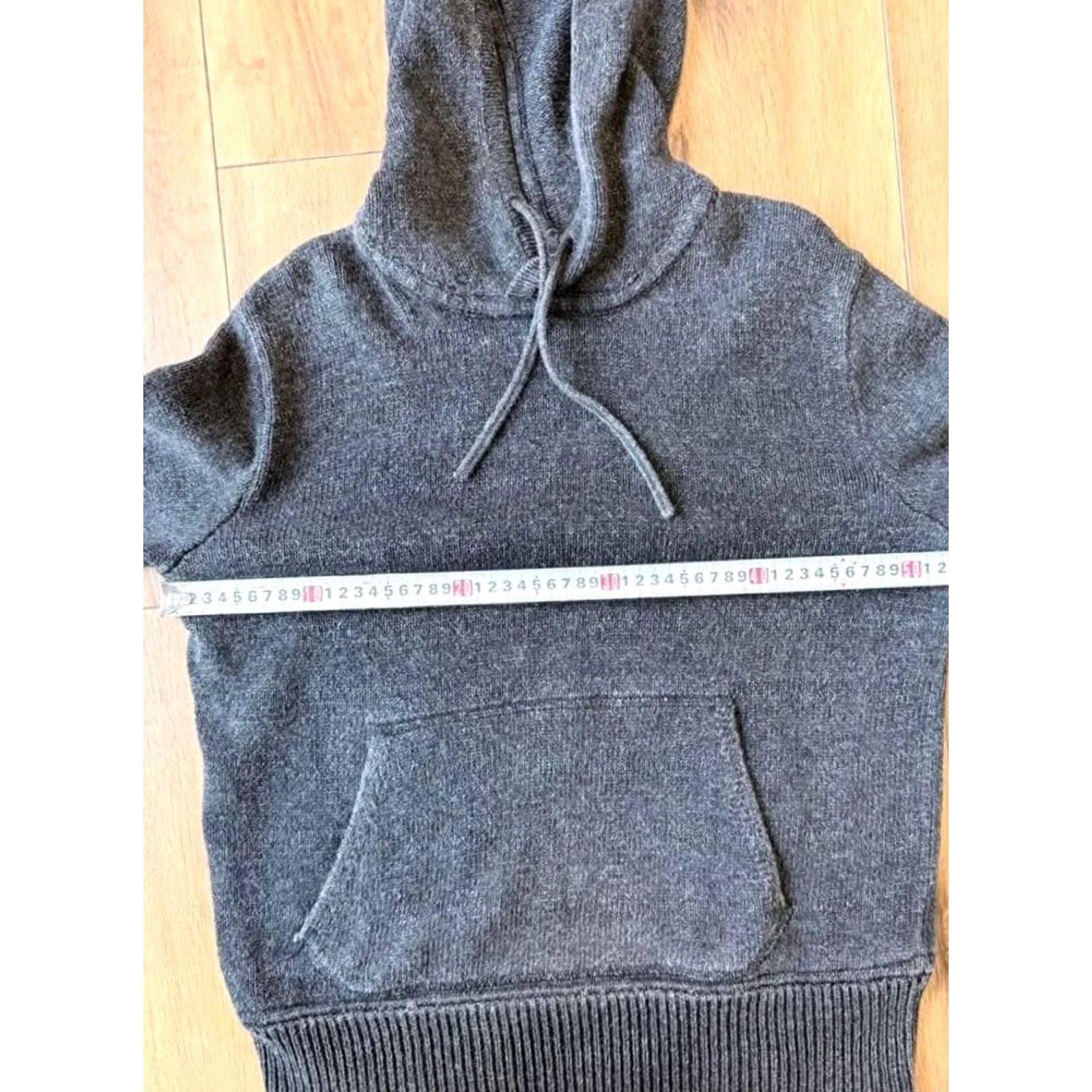 Ralph Lauren RRL Ralph Lauren Pullover Hoodie Heathered Men Gray Cotton Size S Used Hoodie Size US S / EU 44-46 / 1 - 4 Thumbnail