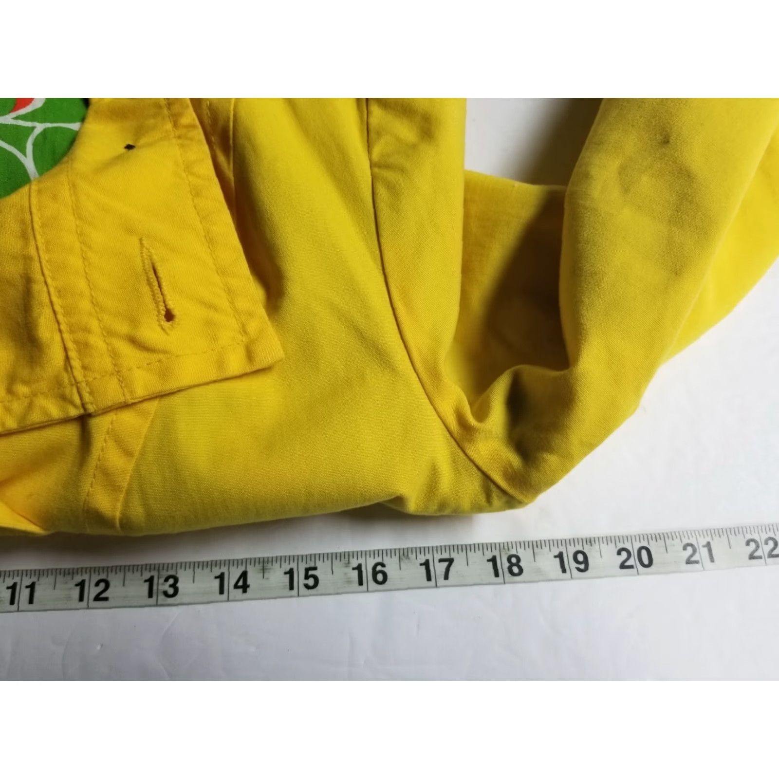 Vintage Anthropologie Tulle Jacket Double Breasted Lined Belted Coat Yellow Medium Pics Size M / US 6-8 / IT 42-44 - 4 Thumbnail