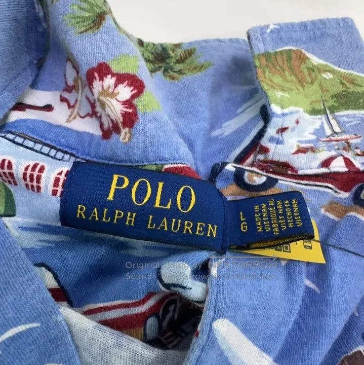 Polo Ralph Lauren Polo Ralph Lauren Polo Bear Surf Series Linen. Size US L / EU 52-54 / 3 - 6 Thumbnail