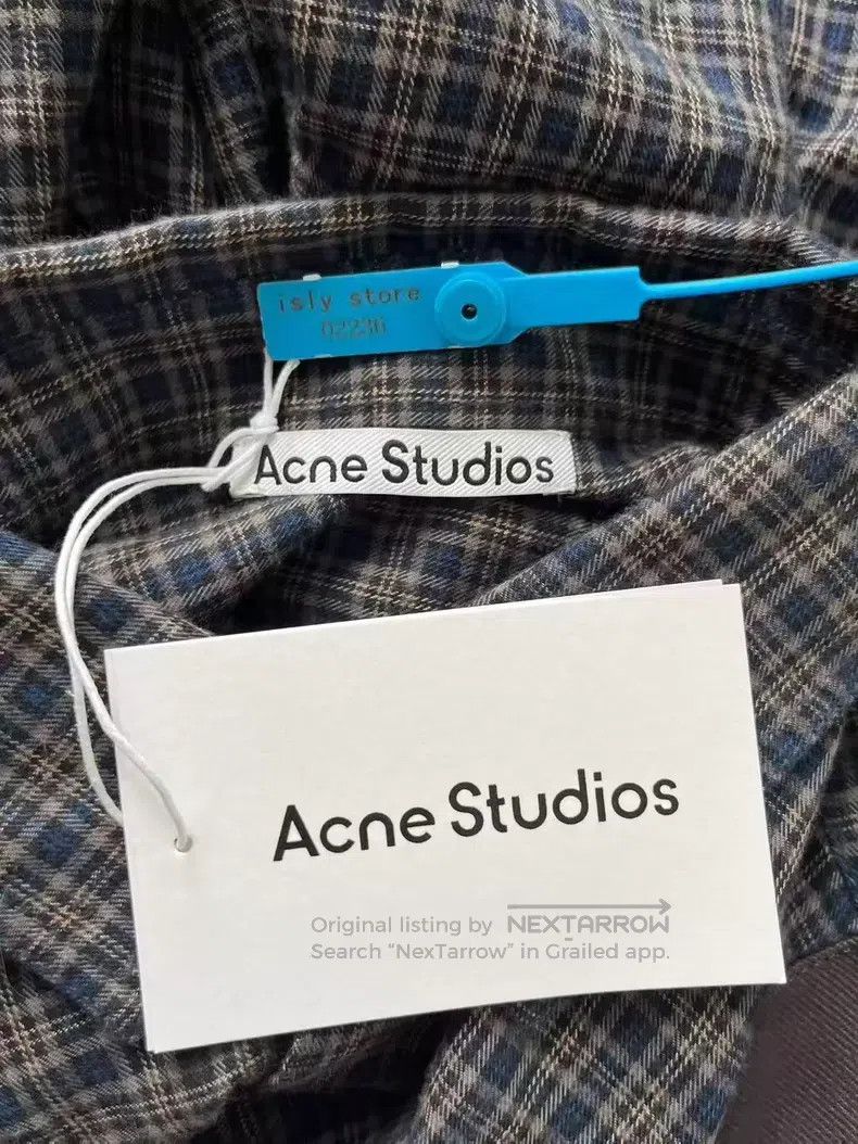 Acne Studios Acne Studios Flannel Patchwork Design Plaid Single Breaste Size US S / EU 44-46 / 1 - 4 Thumbnail