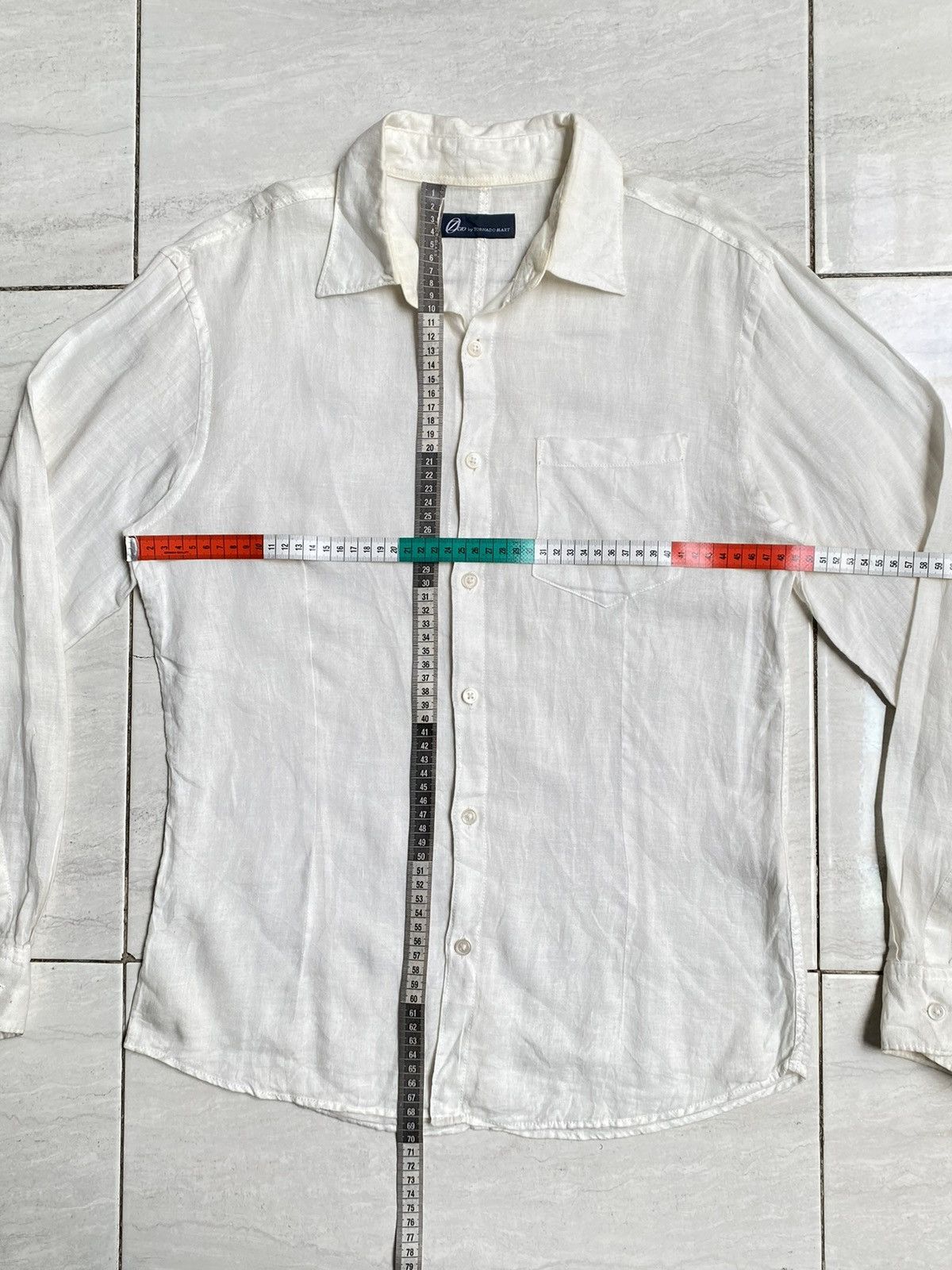 Tornado Mart Zero By Tornado Mart White Shirt Size US S / EU 44-46 / 1 - 7 Thumbnail