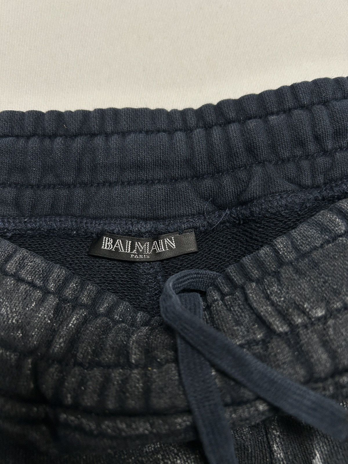 Balmain SS2014 Waxed Biker Sweatpants Size US 32 / EU 48 - 5 Thumbnail