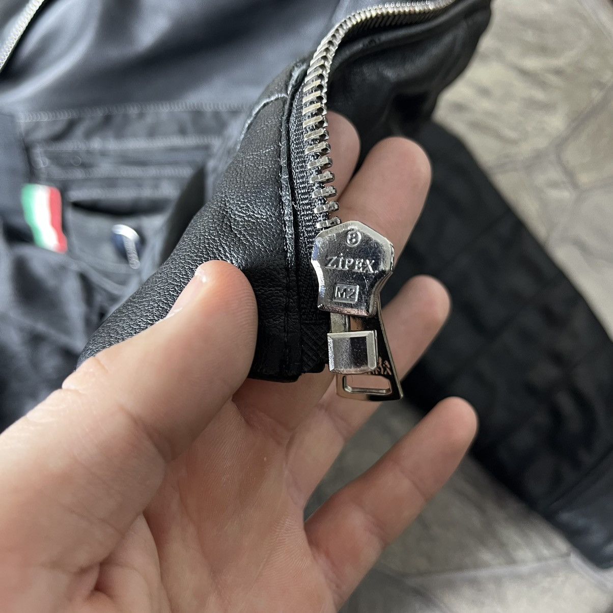 Dolce & Gabbana Dolce & Gabbana Leather Jacket Black Size US L / EU 52-54 / 3 - 17 Thumbnail