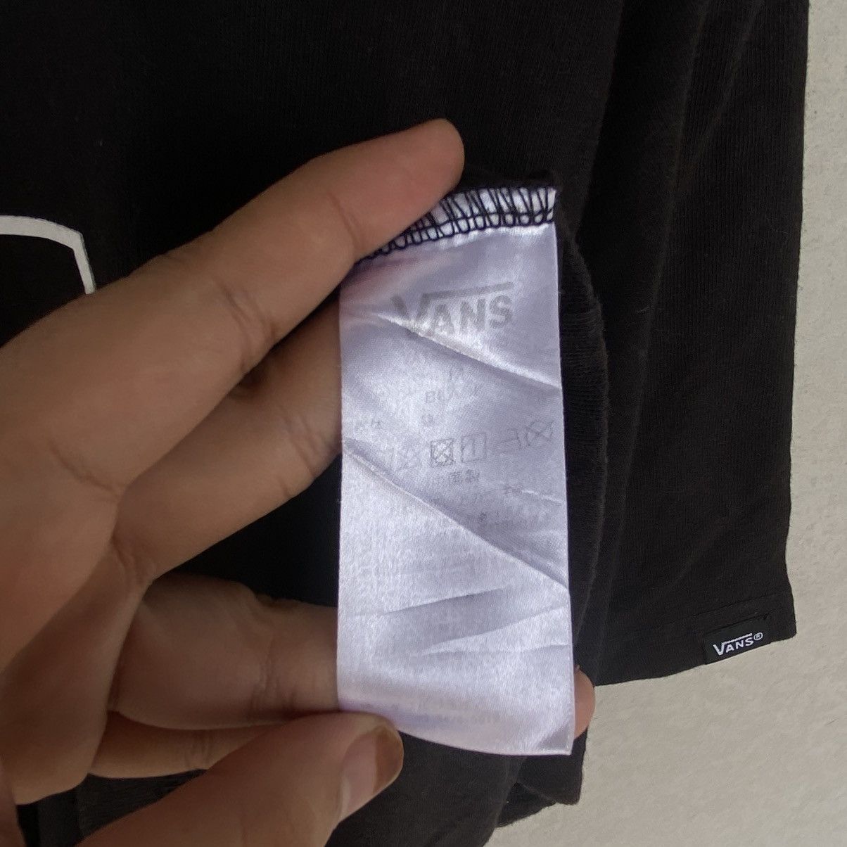Other Vintage Black Vans Cropped Tee With White Size M Size M / US 6-8 / IT 42-44 - 8 Thumbnail
