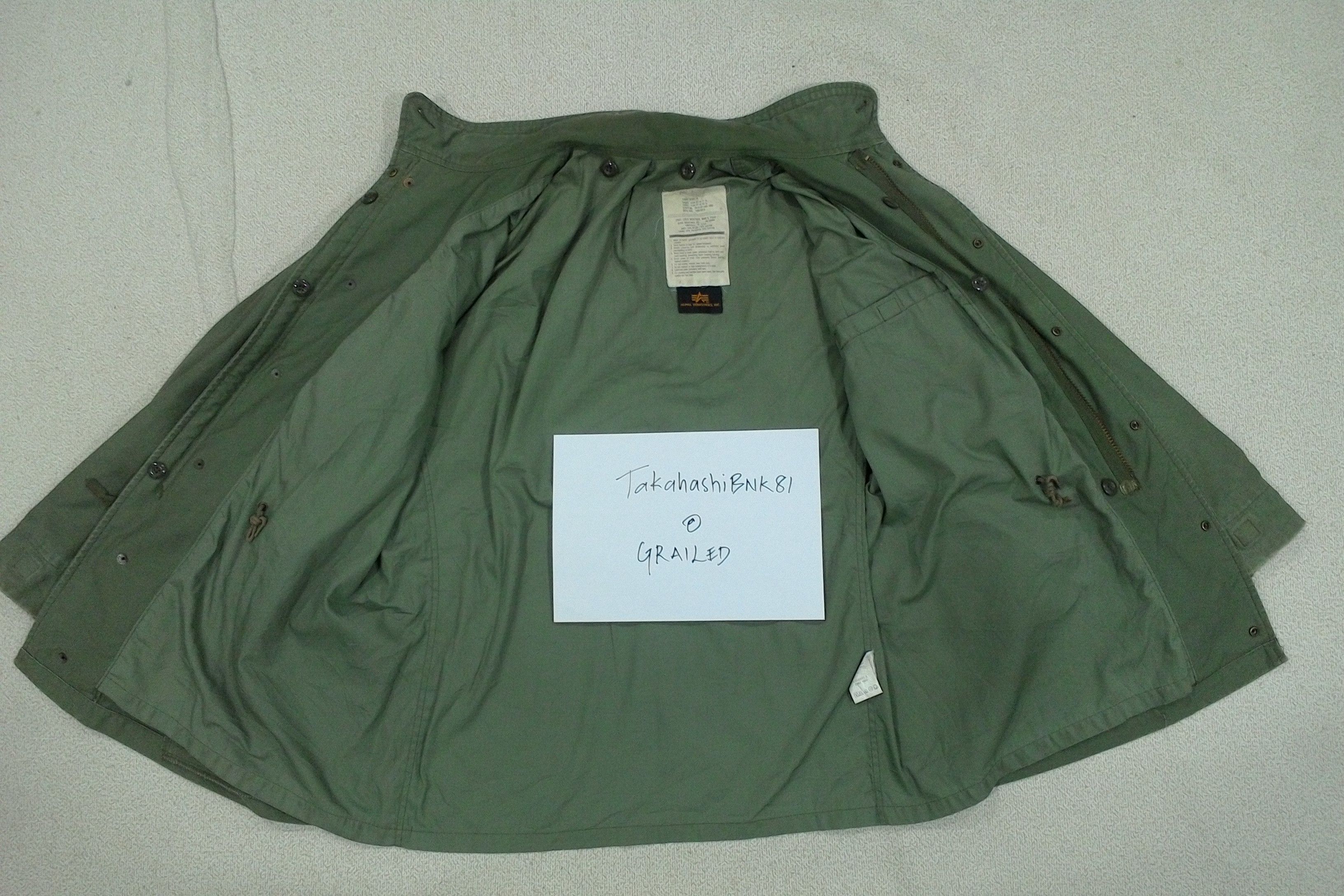 Alpha Industries × Vintage Vintage NATO United State Field Jacket Size US L / EU 52-54 / 3 - 8 Thumbnail